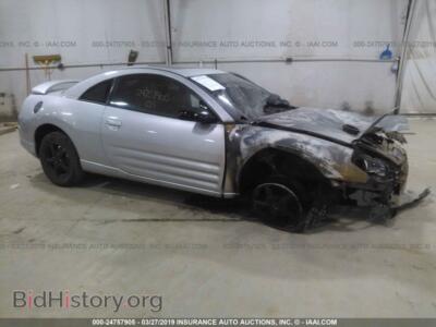 2003 Mitsubishi ECLIPSE RS, silver — VIN 4A3AC34G03E039096, IAAI