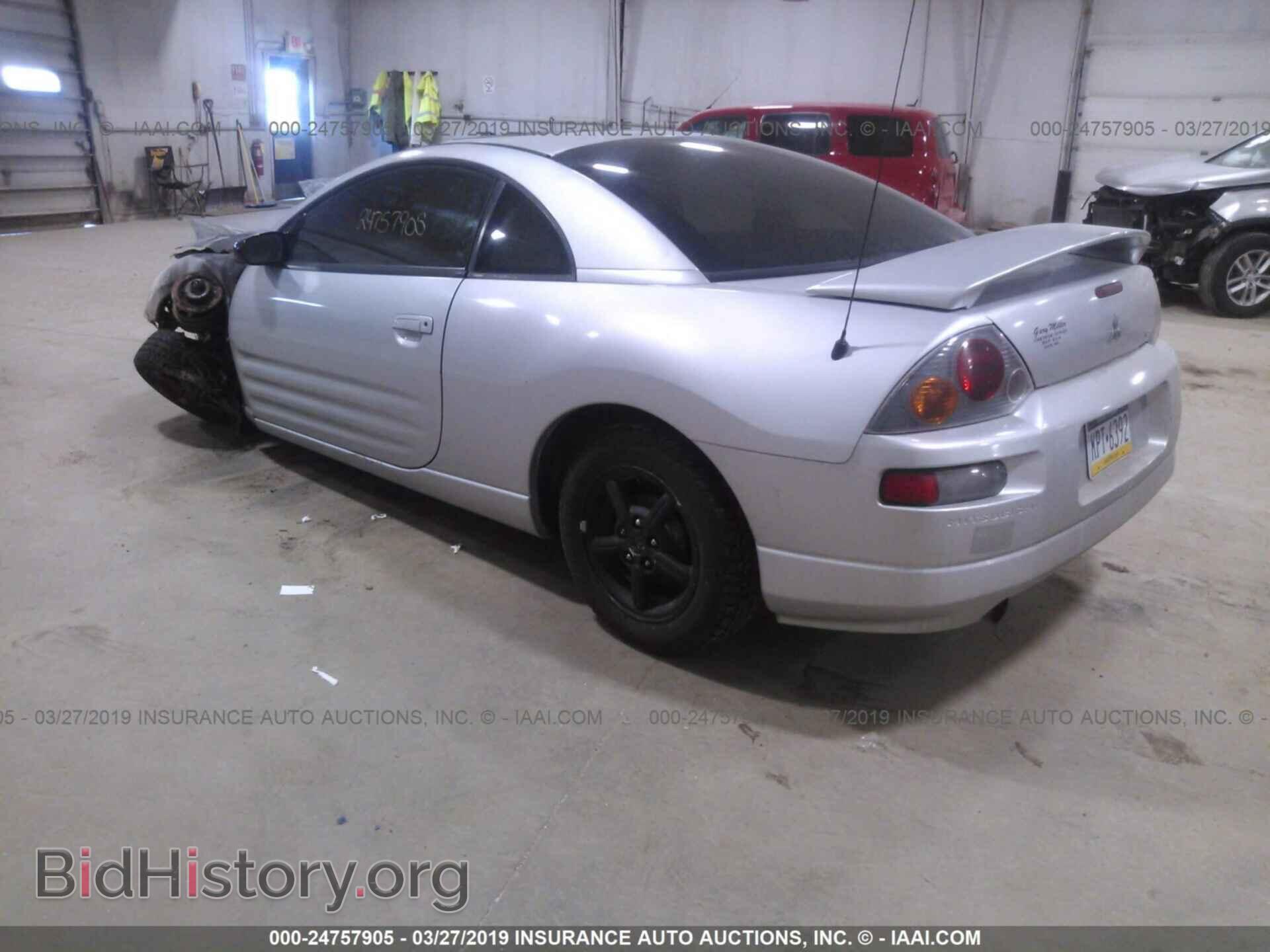 2003 MITSUBISHI ECLIPSE - VIN: 4A3AC34G03E039096 - Фото 3