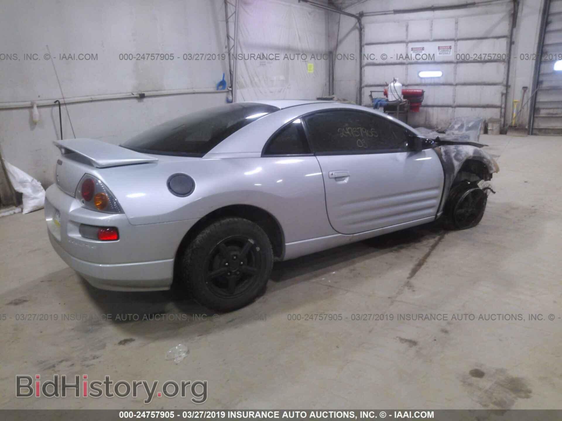 2003 MITSUBISHI ECLIPSE - VIN: 4A3AC34G03E039096 - Фото 4
