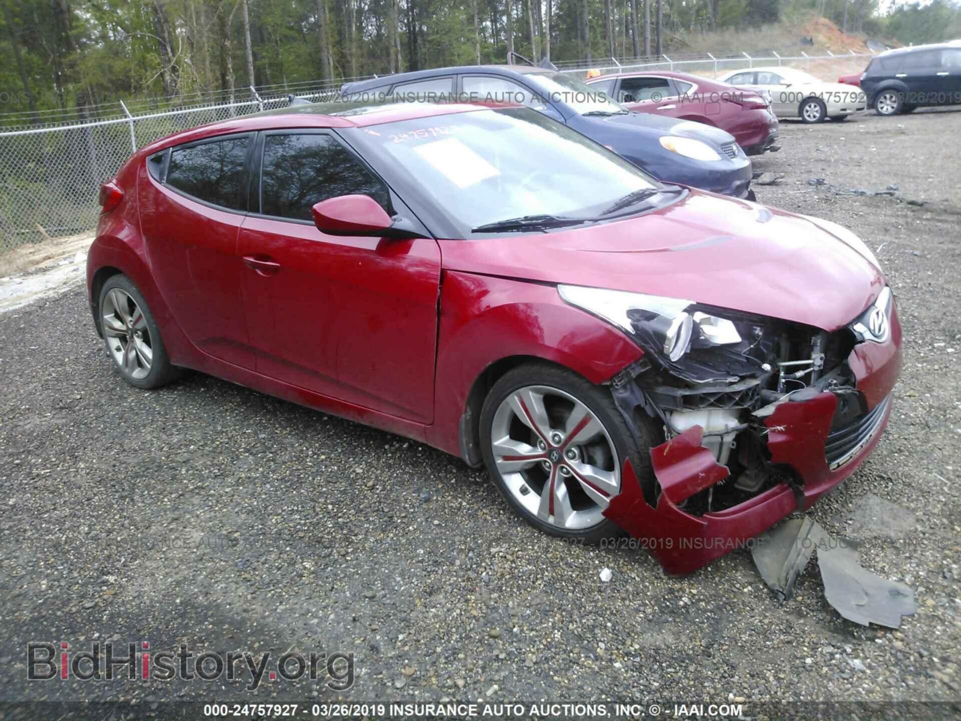 Photo KMHTC6AD3DU120135 - HYUNDAI VELOSTER 2013