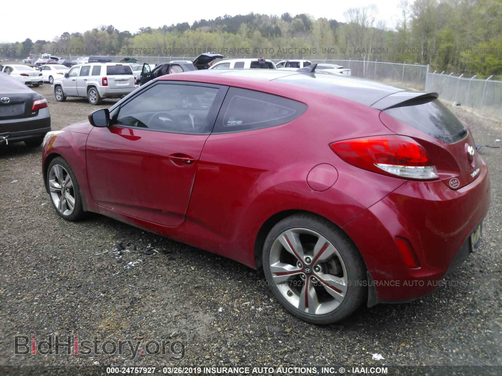 2013 HYUNDAI VELOSTER - VIN: KMHTC6AD3DU120135 - Фото 3