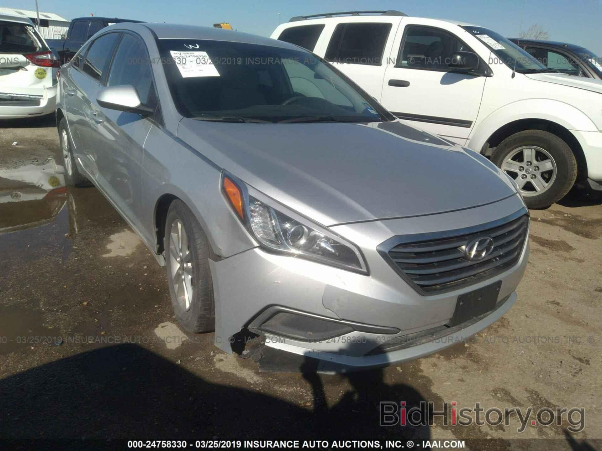 Photo 5NPE24AF7GH362026 - HYUNDAI SONATA 2016