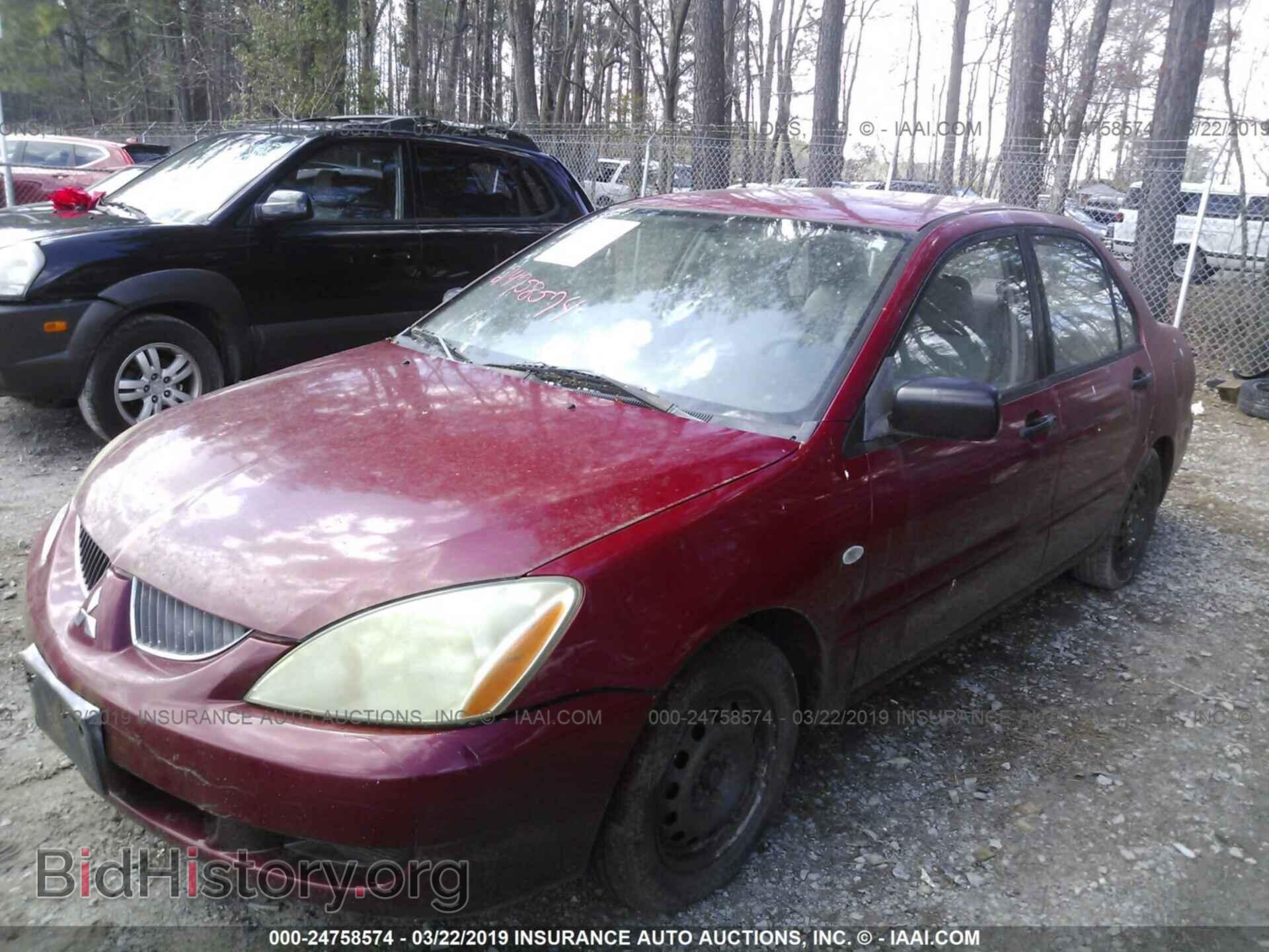 2004 MITSUBISHI LANCER - VIN: JA3AJ26E64U039043 - Фото 2