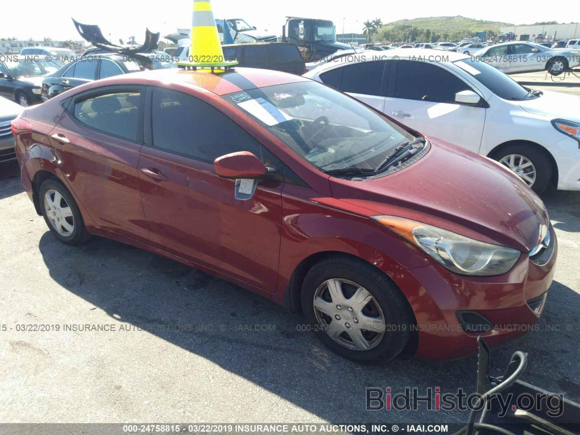 Photo KMHDH4AE5BU094203 - HYUNDAI ELANTRA 2011