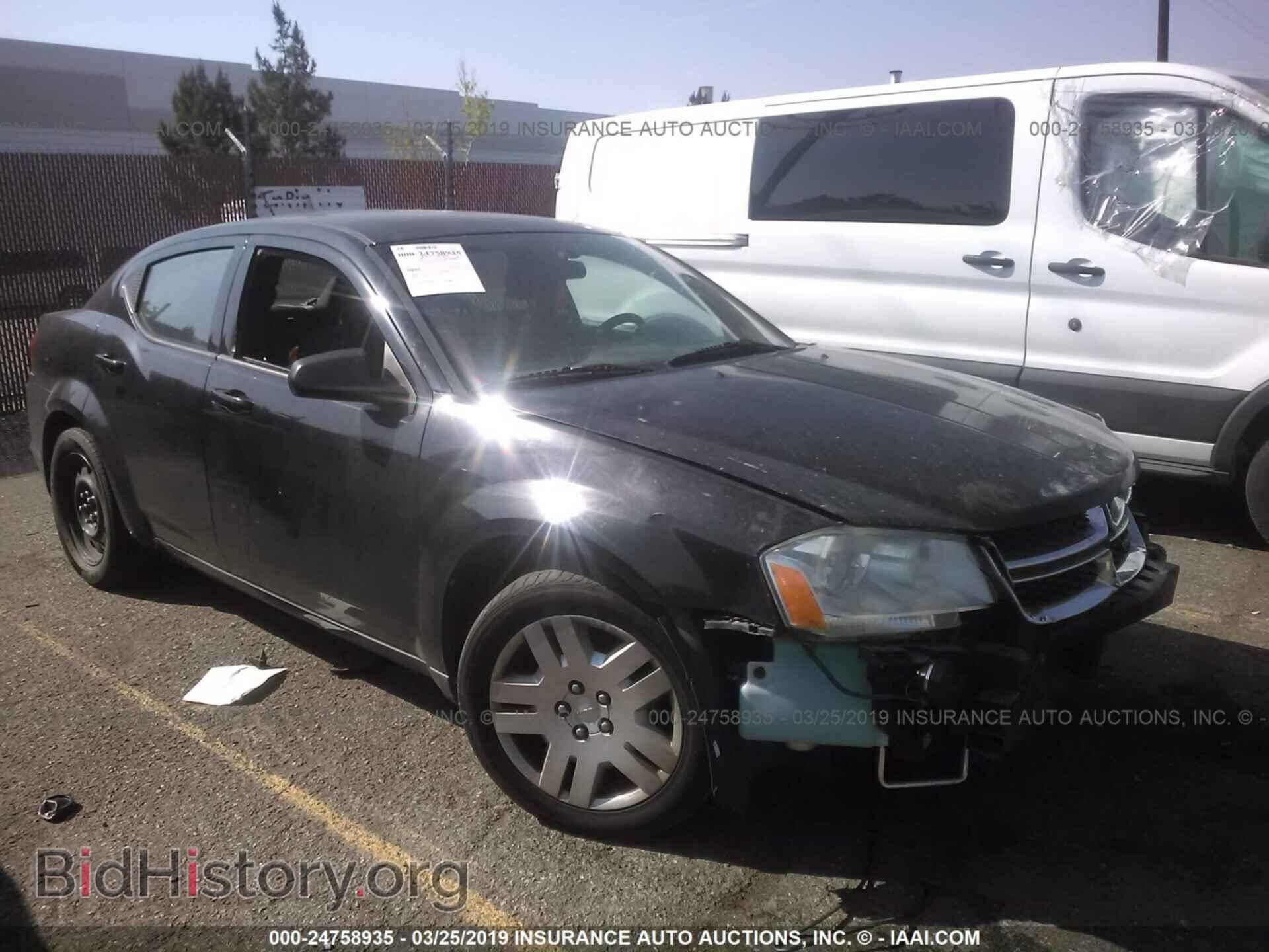 Фотография 1C3CDZAG9DN750351 - DODGE AVENGER 2013
