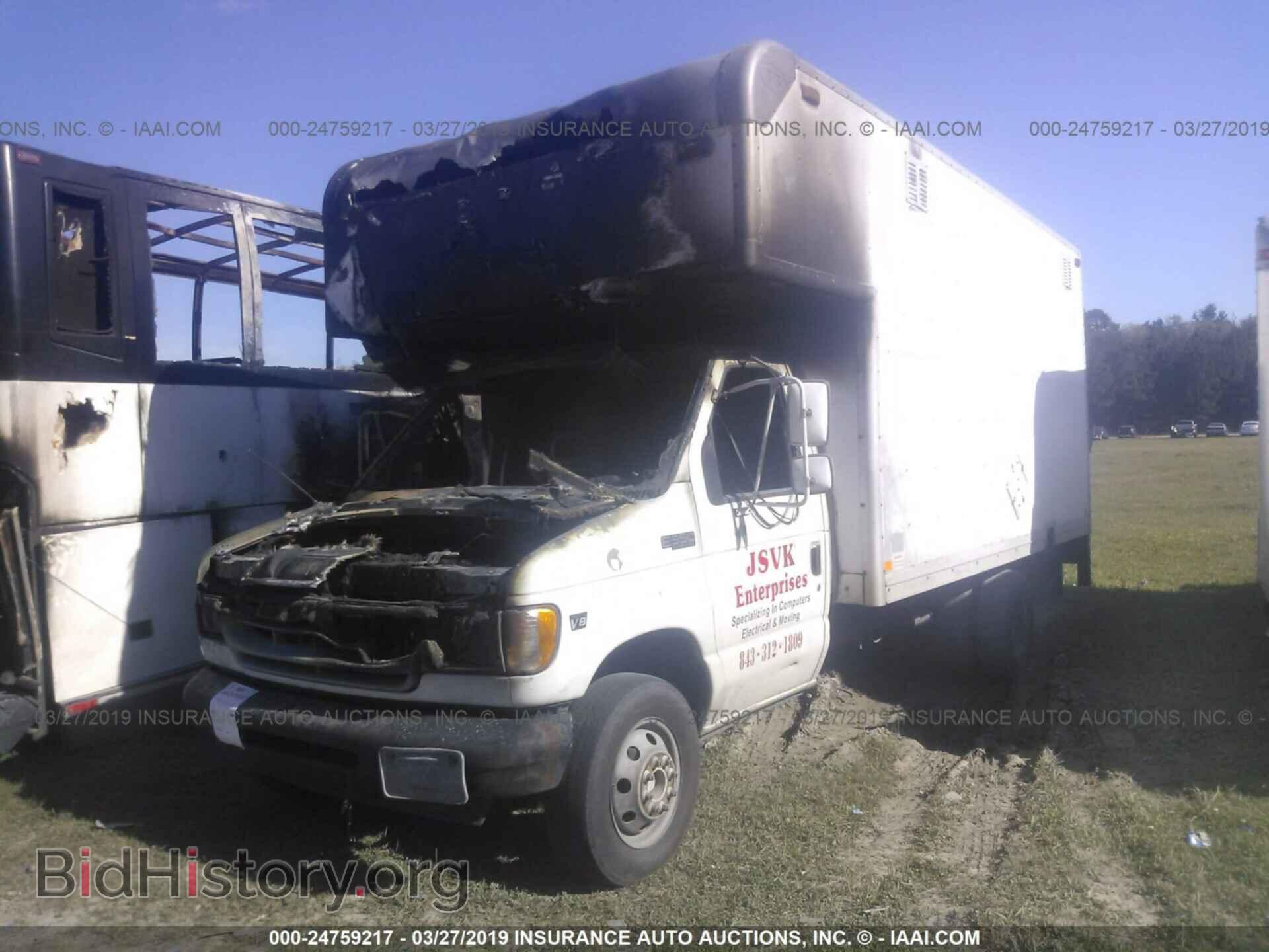 2002 FORD ECONOLINE - VIN: 1FDWE35F72HA54065 - Фото 2
