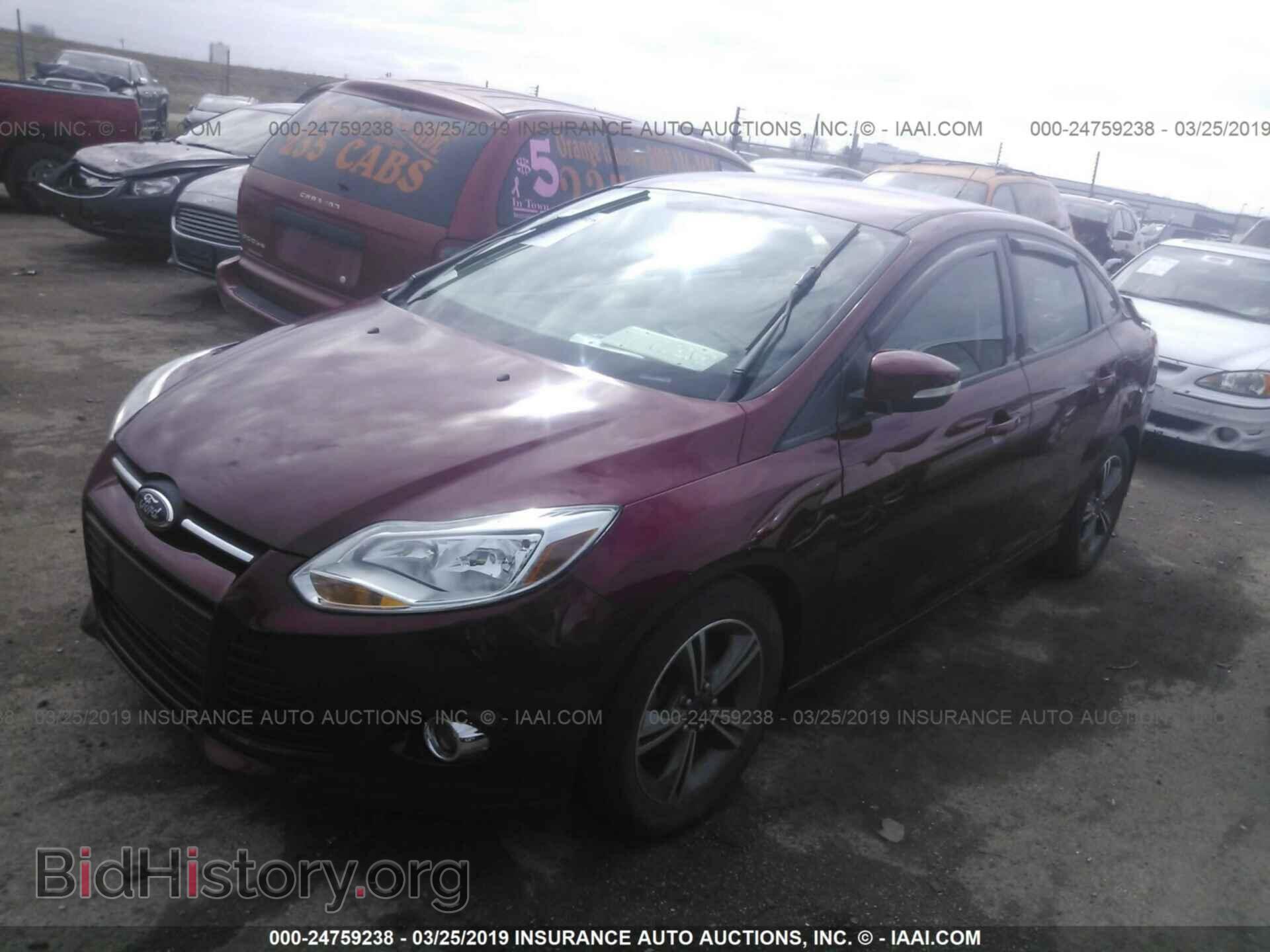 2014 FORD FOCUS - VIN: 1FADP3F29EL299006 - Фото 2