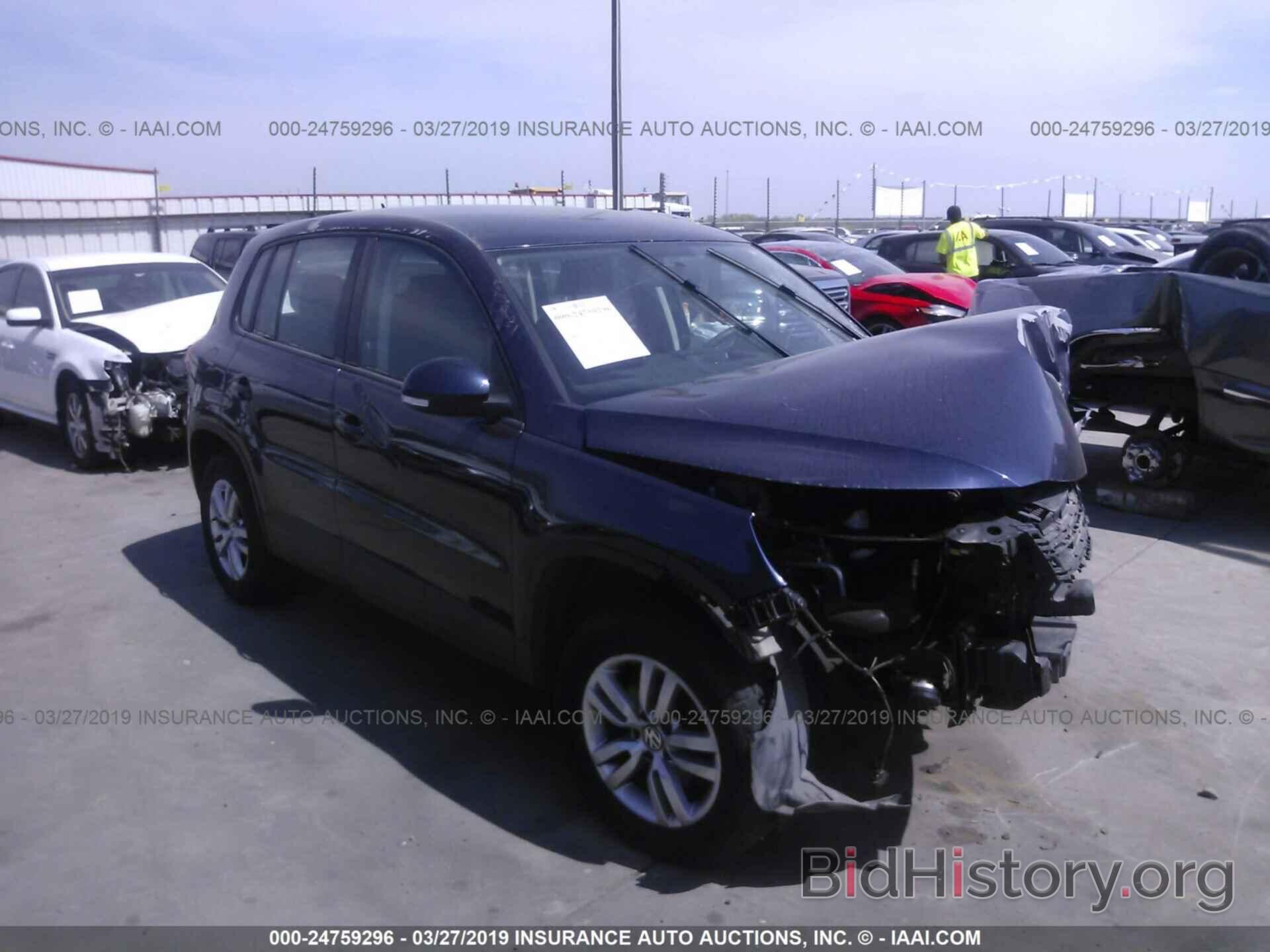 Photo WVGAV7AX7CW539500 - VOLKSWAGEN TIGUAN 2012