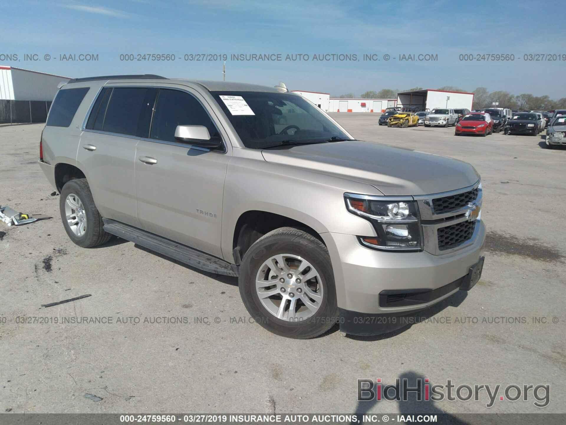 Photo 1GNSCAKC9GR381423 - CHEVROLET TAHOE 2016