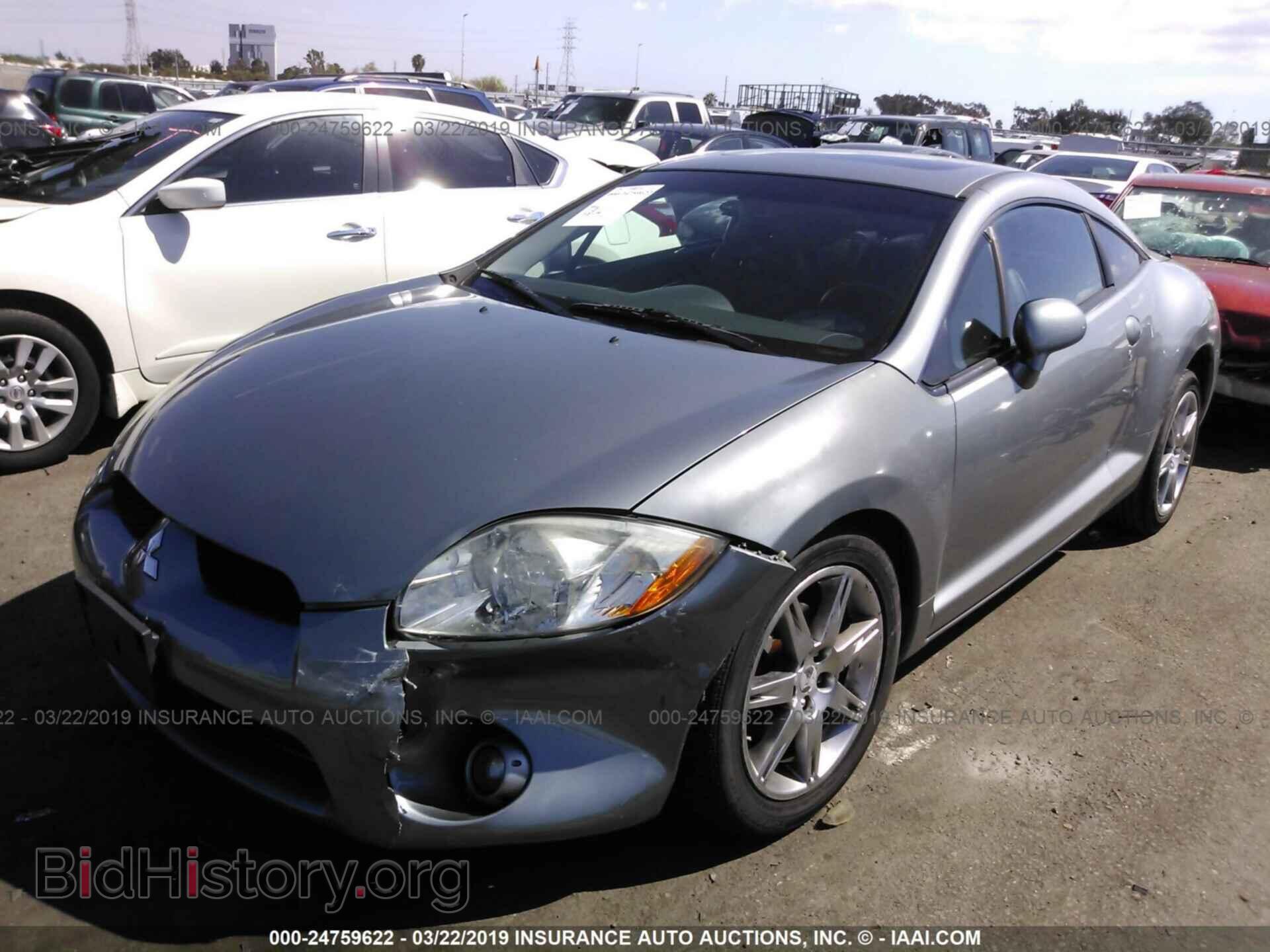 2008 MITSUBISHI ECLIPSE - VIN: 4A3AK34T48E009591 - Фото 2