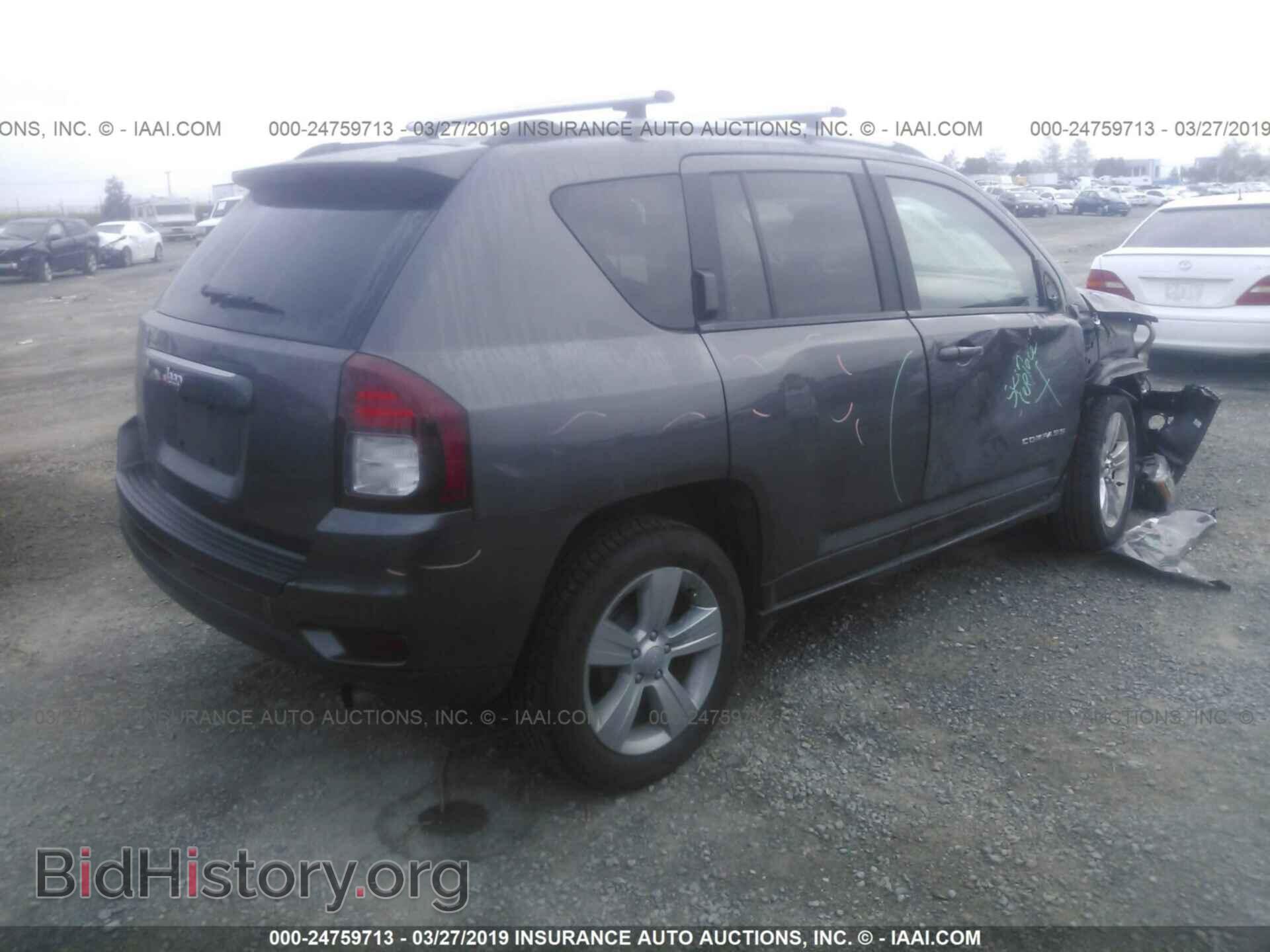 2015 JEEP COMPASS - VIN: 1C4NJCBB0FD297047 - Фото 4