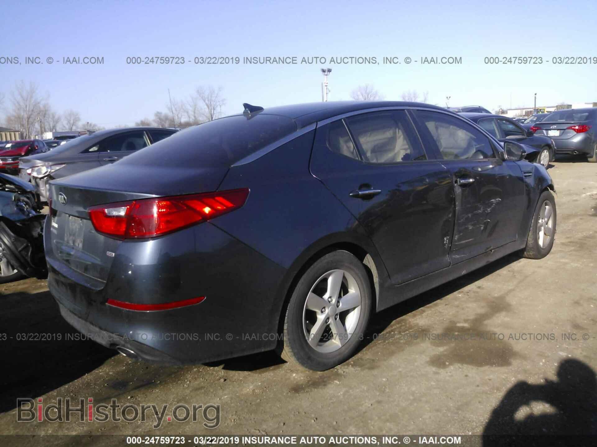 2015 KIA OPTIMA - VIN: KNAGM4A72F5546250 - Photo 4