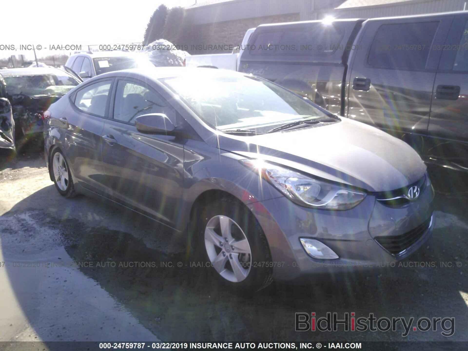 Photo 5NPDH4AE5DH350356 - HYUNDAI ELANTRA 2013