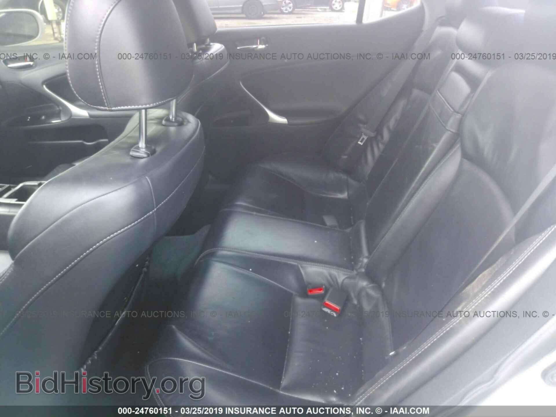 2011 LEXUS IS - VIN: JTHBF5C23B5140338 - Фото 8