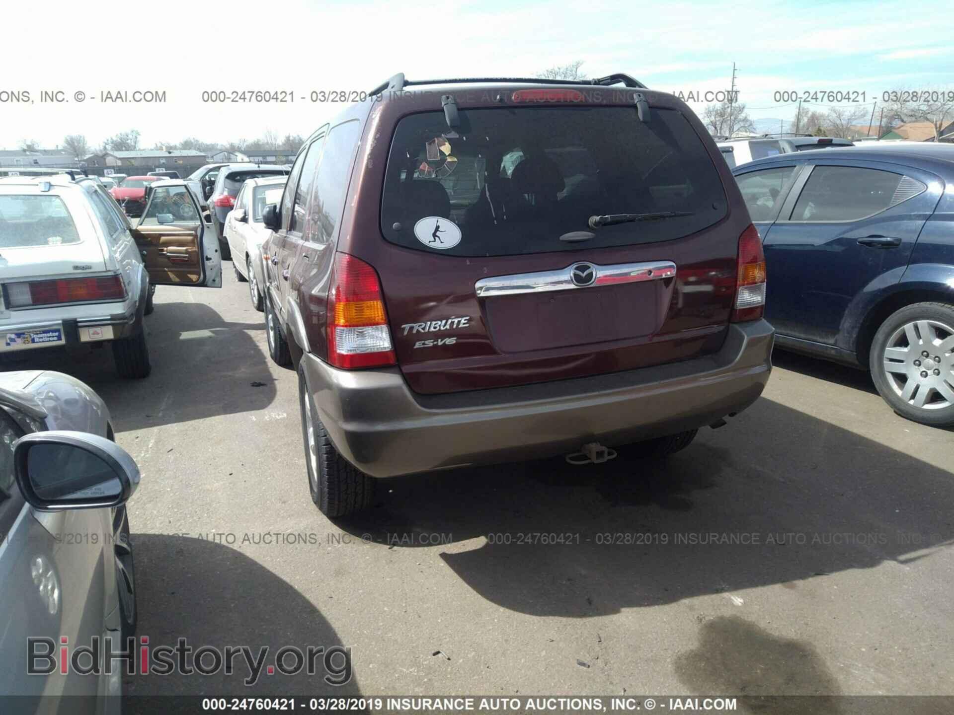 2001 MAZDA TRIBUTE - VIN: 4F2CU08101KM28719 - Фото 3
