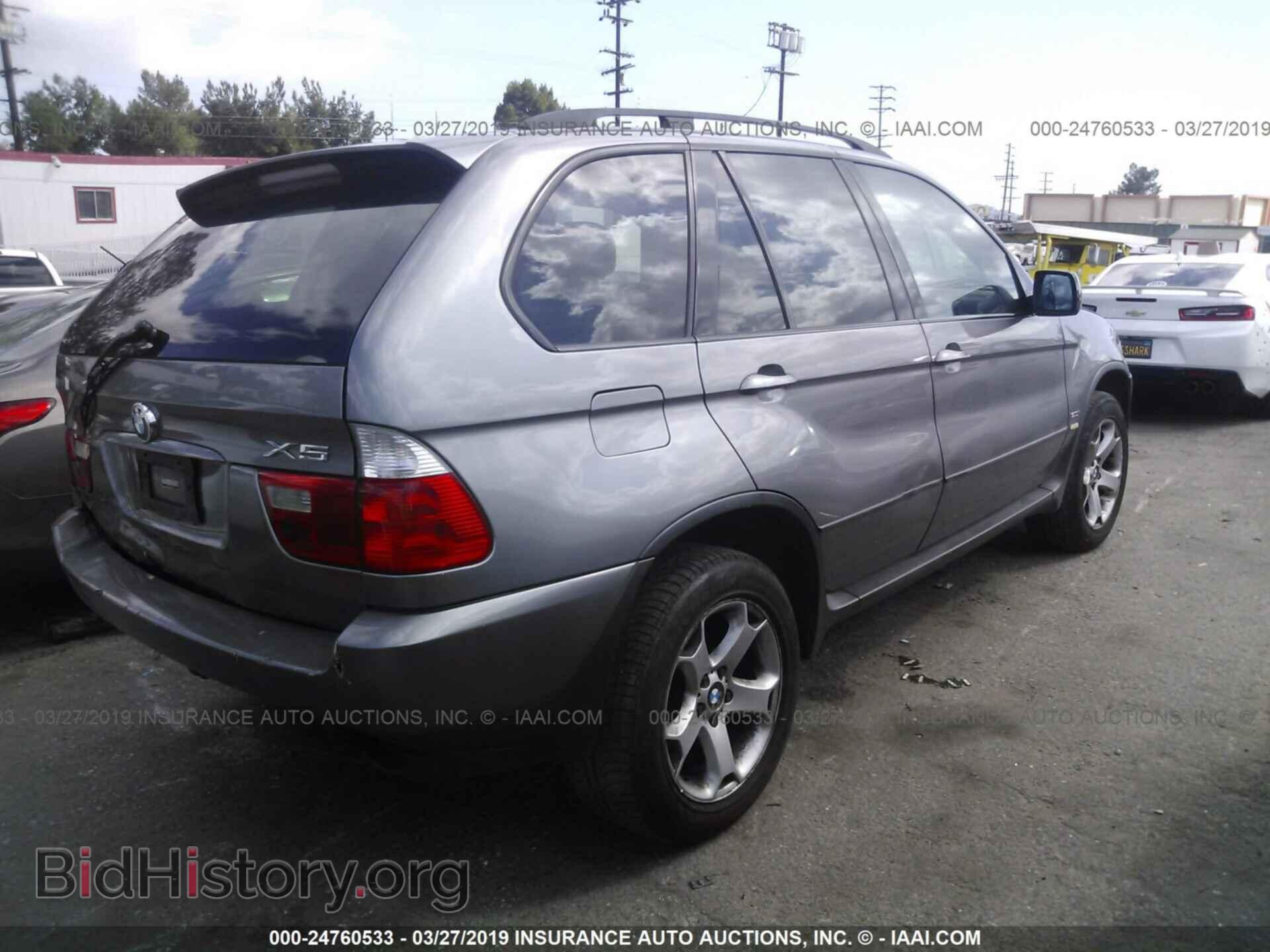 2005 BMW X5 - VIN: 5UXFA13595LU47984 - Фото 4