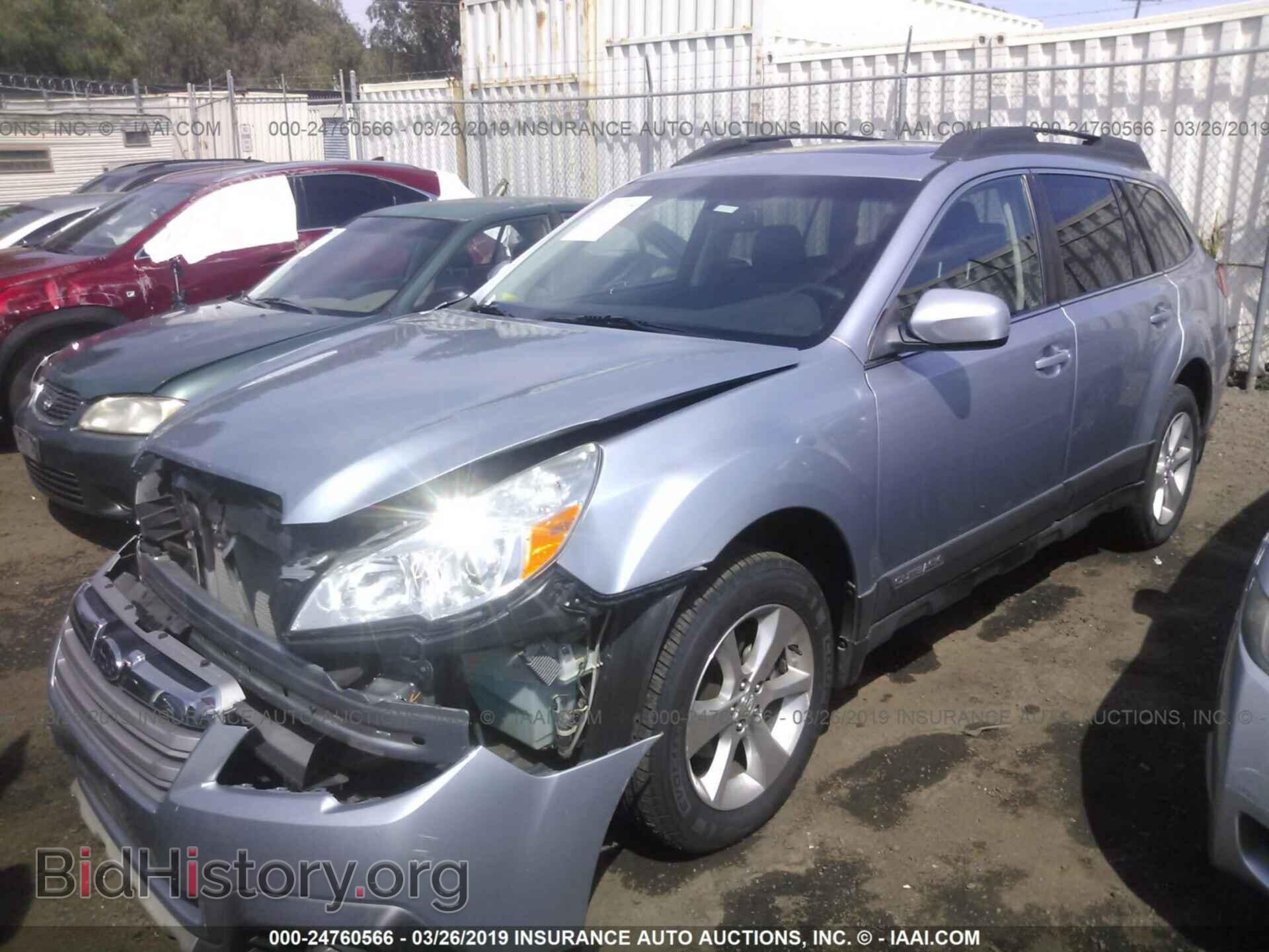 2014 SUBARU OUTBACK - VIN: 4S4BRBMC5E3318101 - Фото 2
