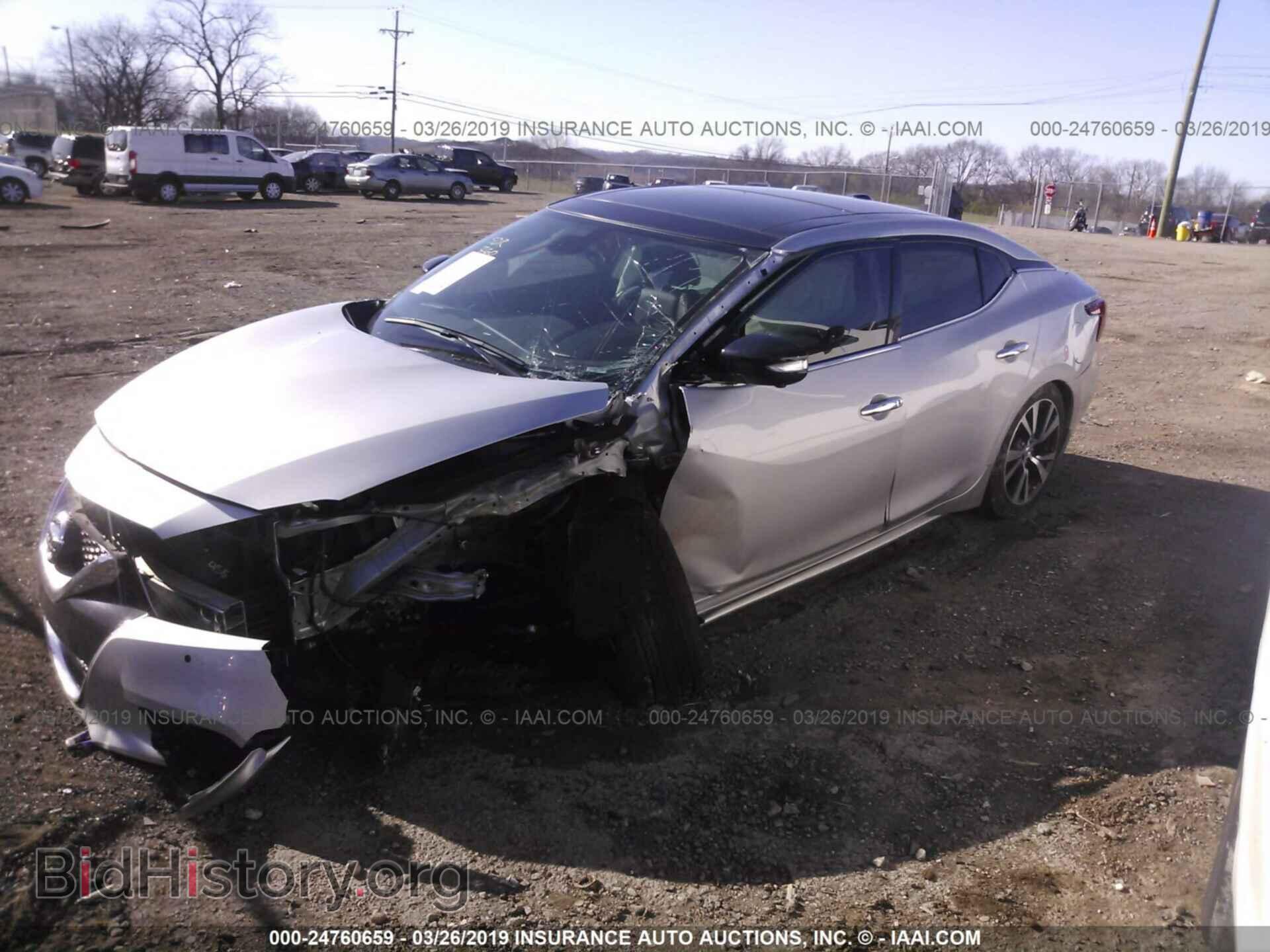 2017 Nissan MAXIMA (VIN 1N4AA6AP1HC421287) — фото 2 из 10