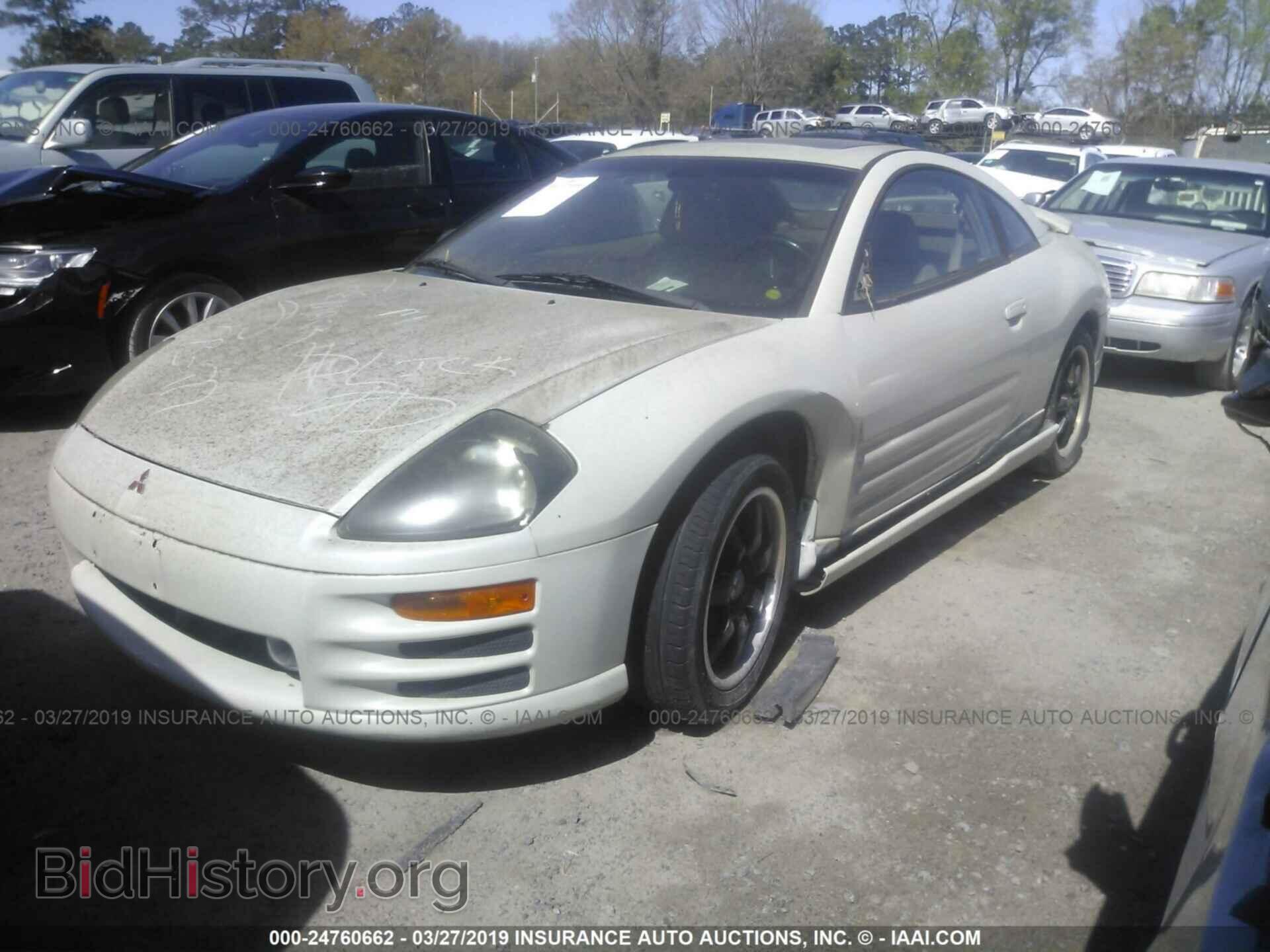 2001 MITSUBISHI ECLIPSE - VIN: 4A3AC54H51E225749 - Photo 2