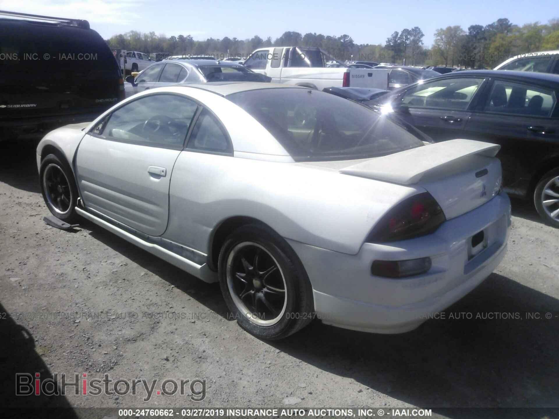 2001 MITSUBISHI ECLIPSE - VIN: 4A3AC54H51E225749 - Photo 3