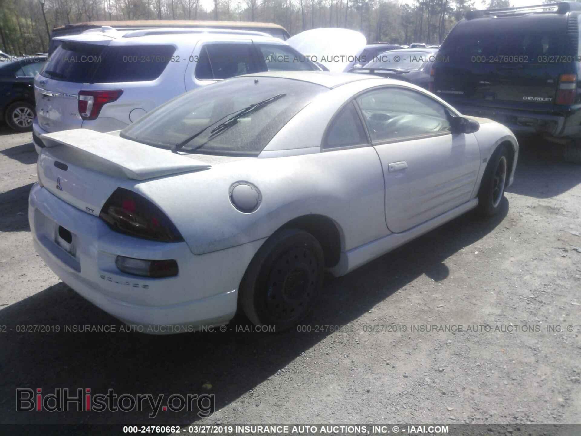 2001 MITSUBISHI ECLIPSE - VIN: 4A3AC54H51E225749 - Photo 4