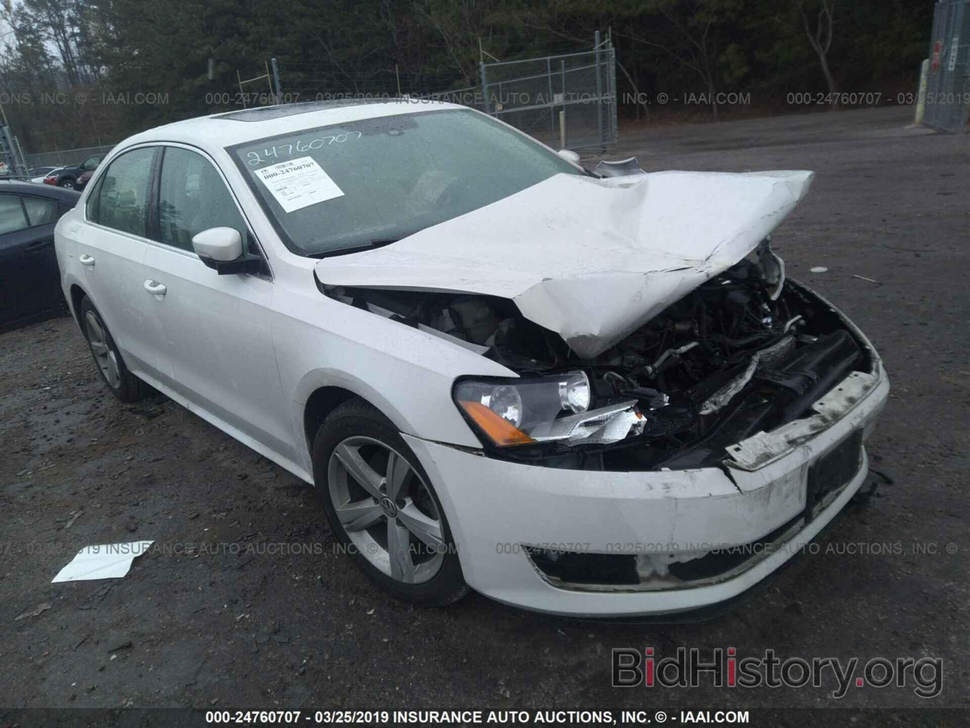 Photo 1VWBP7A32DC059154 - VOLKSWAGEN PASSAT 2013