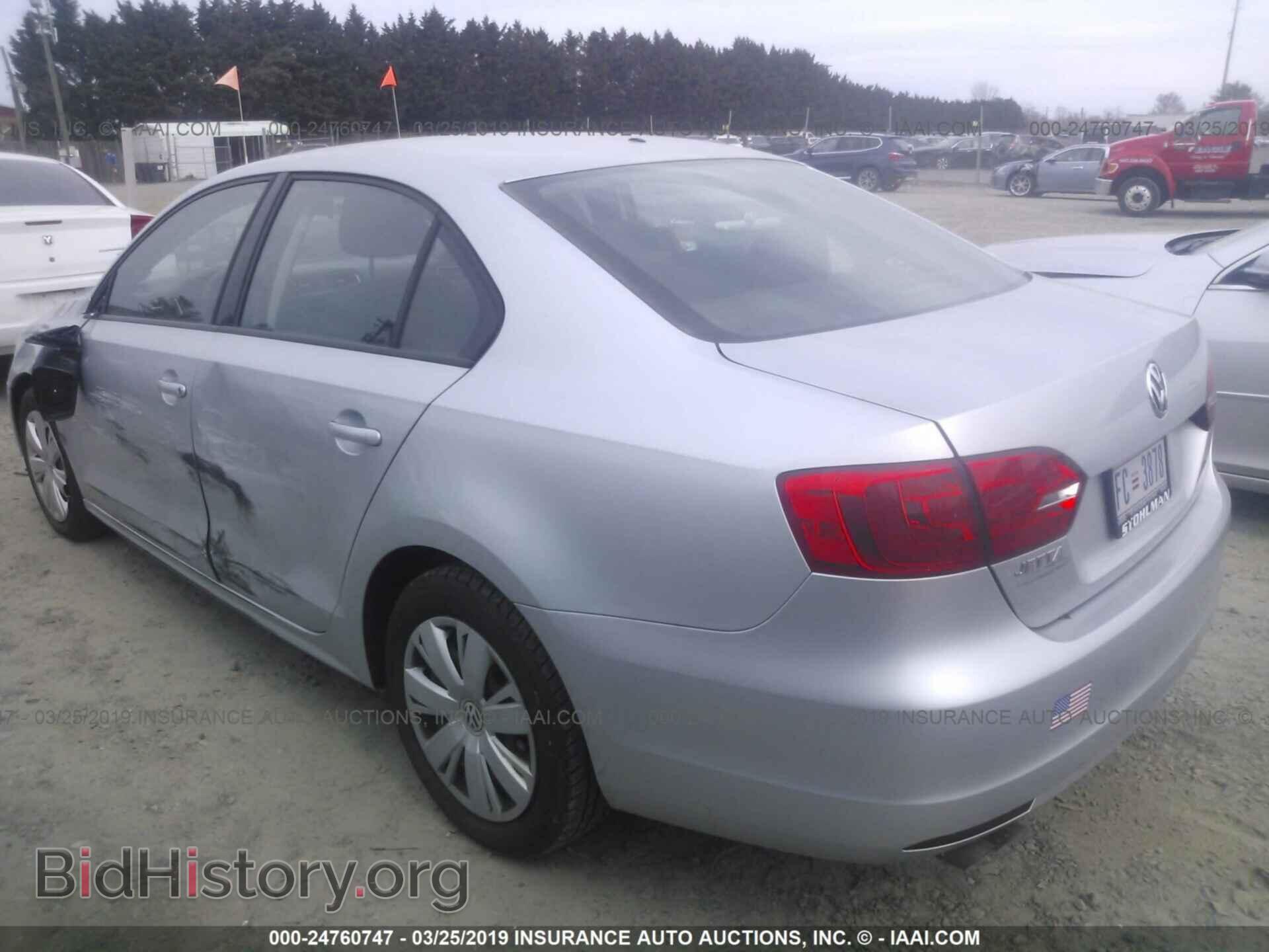 2012 VOLKSWAGEN JETTA - VIN: 3VW2K7AJ6CM388787 - Фото 3