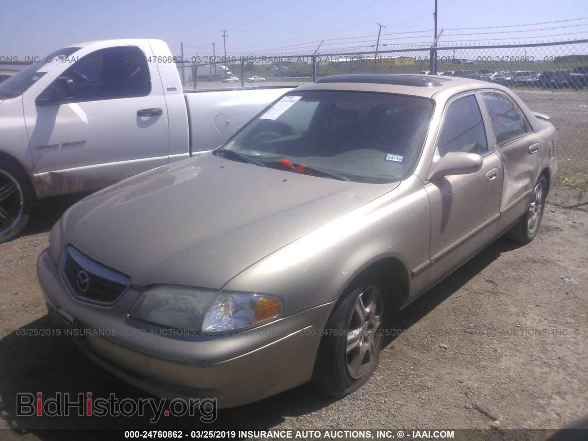 2001 MAZDA 626 - VIN: 1YVGF22DX15217143 - Фото 2
