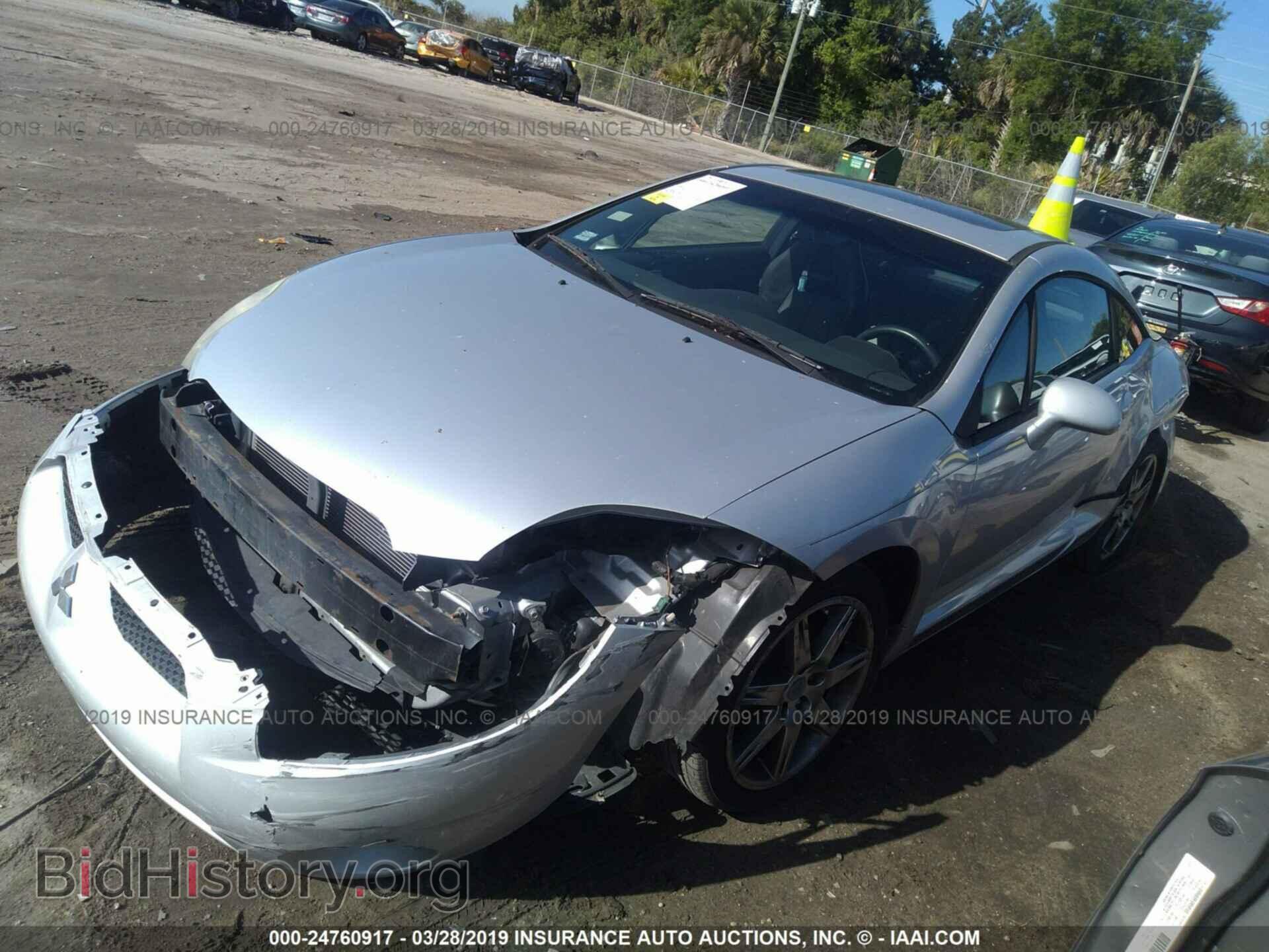 2008 MITSUBISHI ECLIPSE - VIN: 4A3AK64F18E012508 - Фото 2