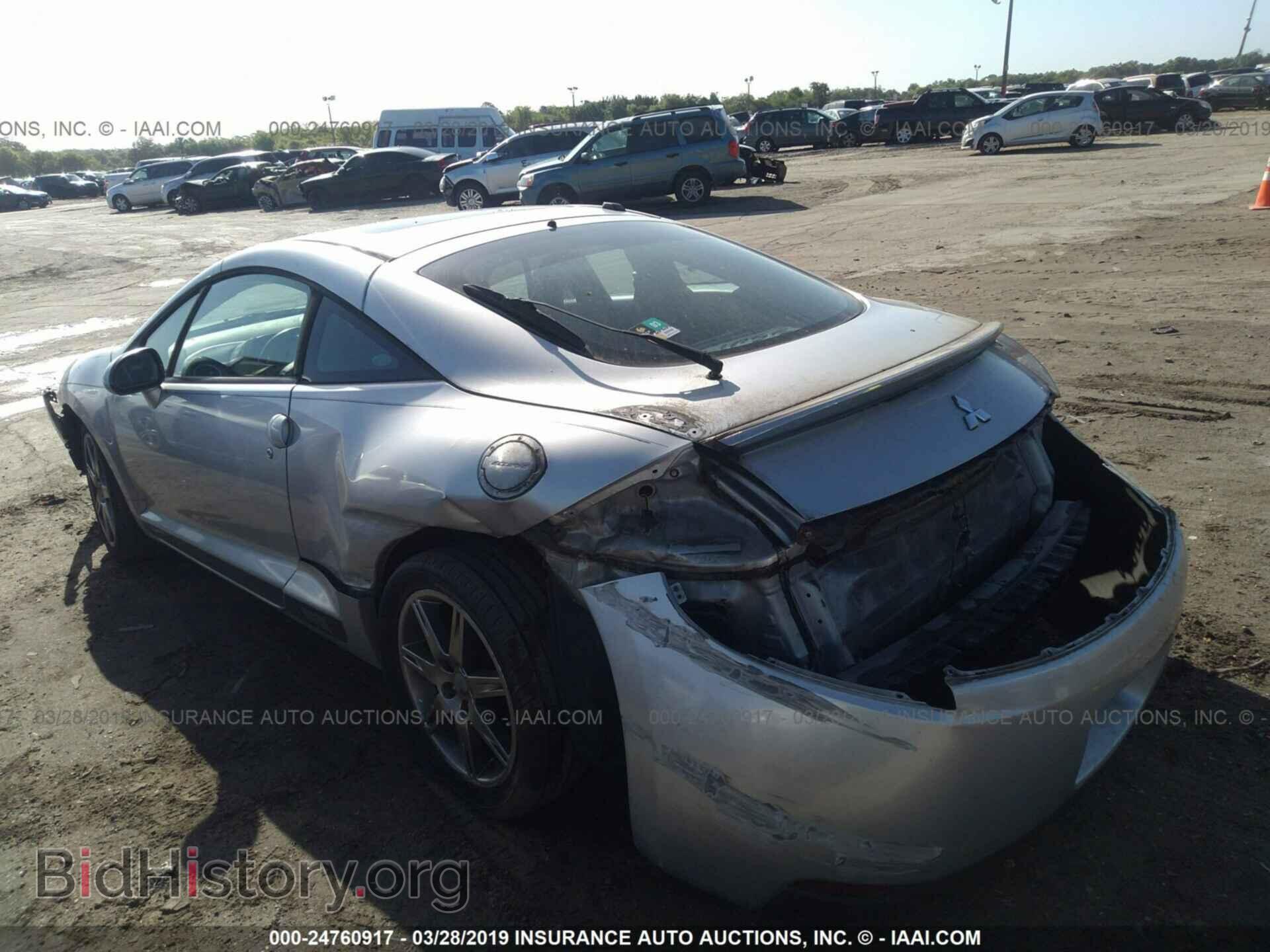 2008 MITSUBISHI ECLIPSE - VIN: 4A3AK64F18E012508 - Фото 3