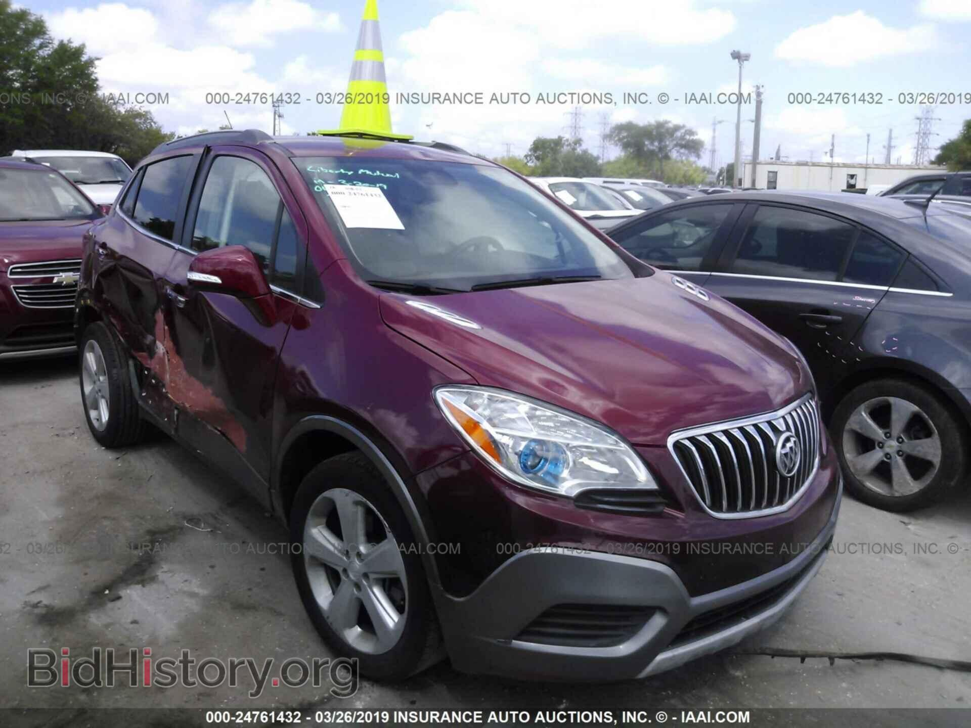 Фотография KL4CJASBXFB229985 - BUICK ENCORE 2015