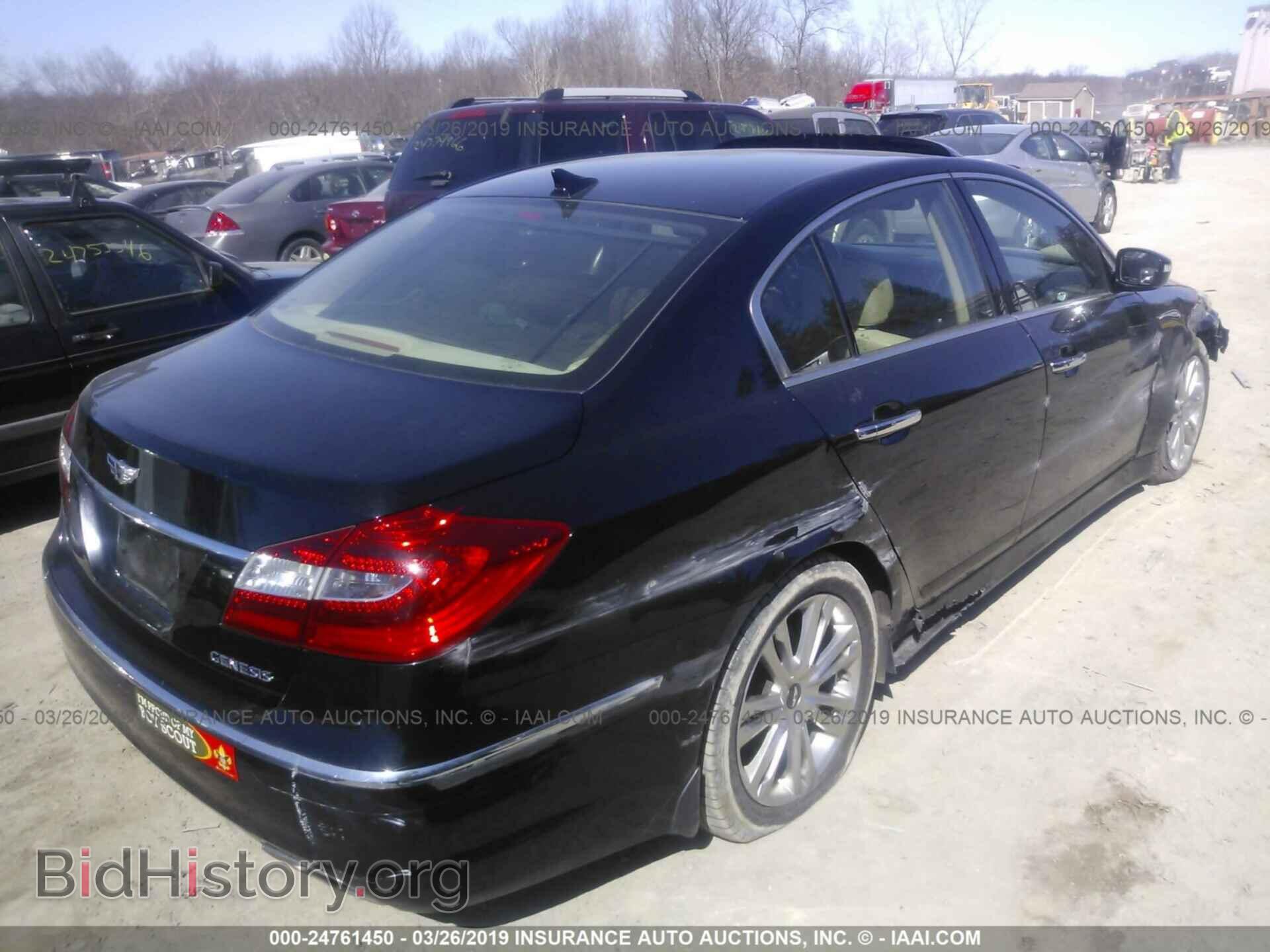 2013 HYUNDAI GENESIS - VIN: KMHGC4DD9DU256867 - Фото 4
