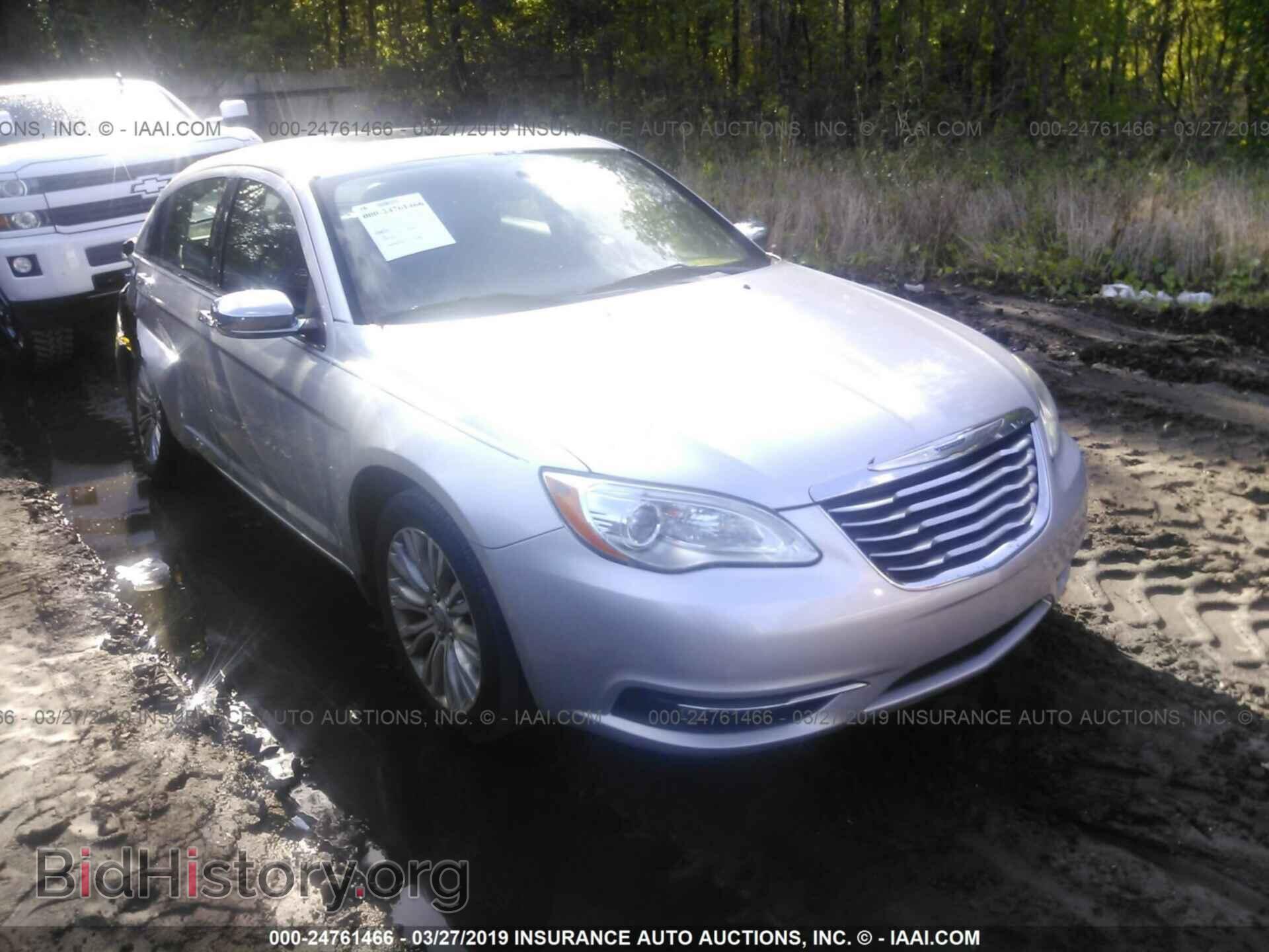 Фотография 1C3CCBCBXCN101636 - CHRYSLER 200 2012