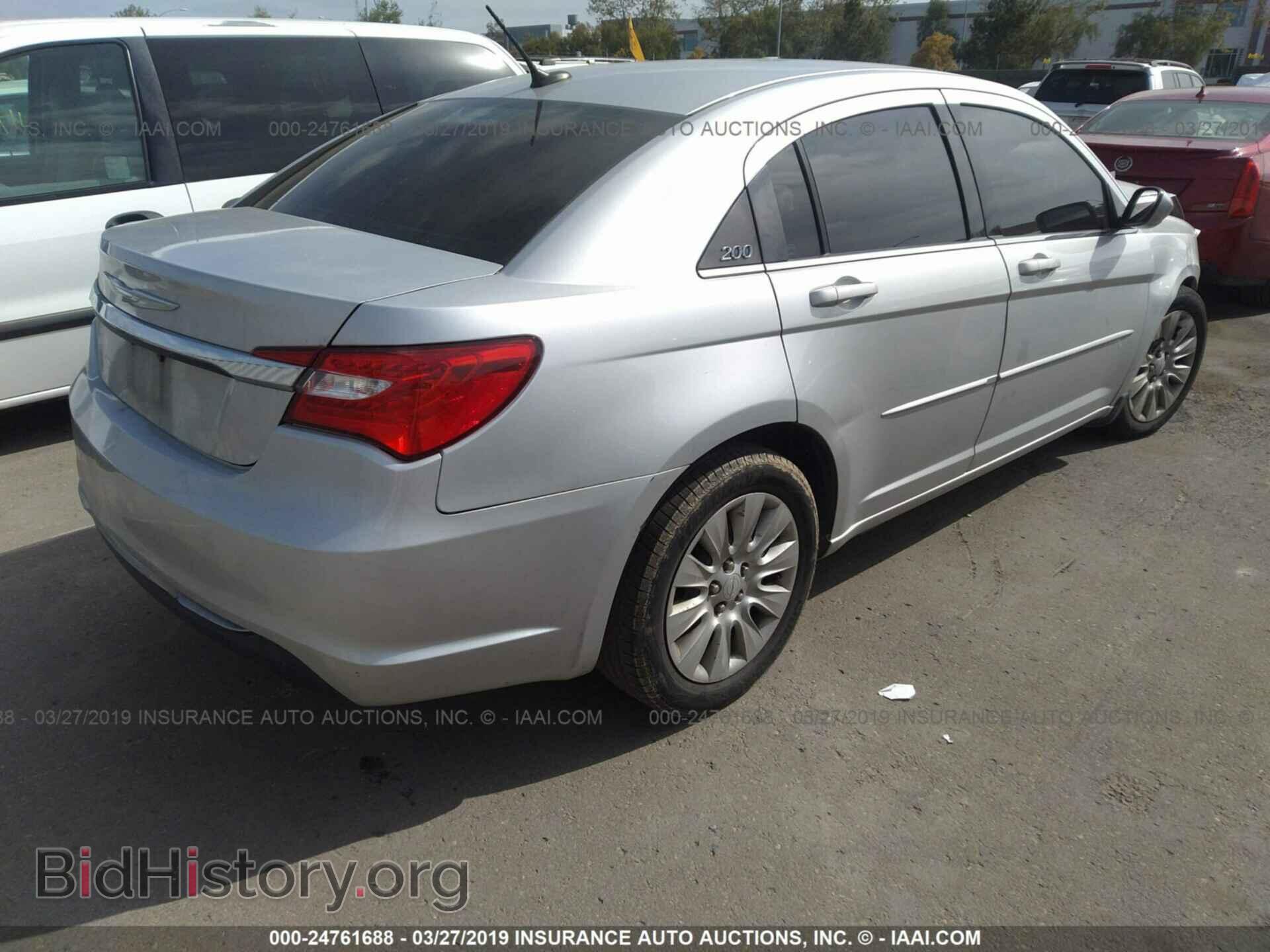 2012 CHRYSLER 200 - VIN: 1C3CCBAB2CN158089 - Фото 4