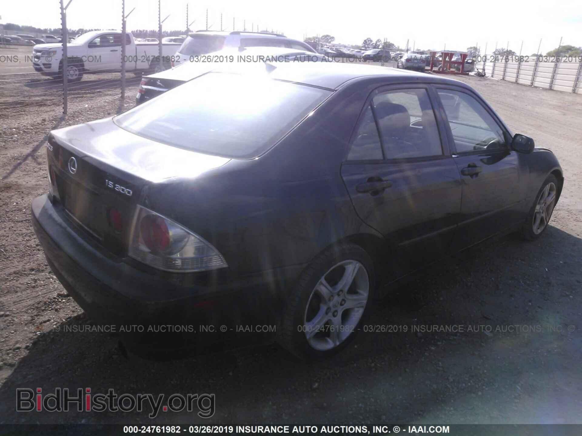 2001 LEXUS IS - VIN: JTHBD182210016712 - Фото 4