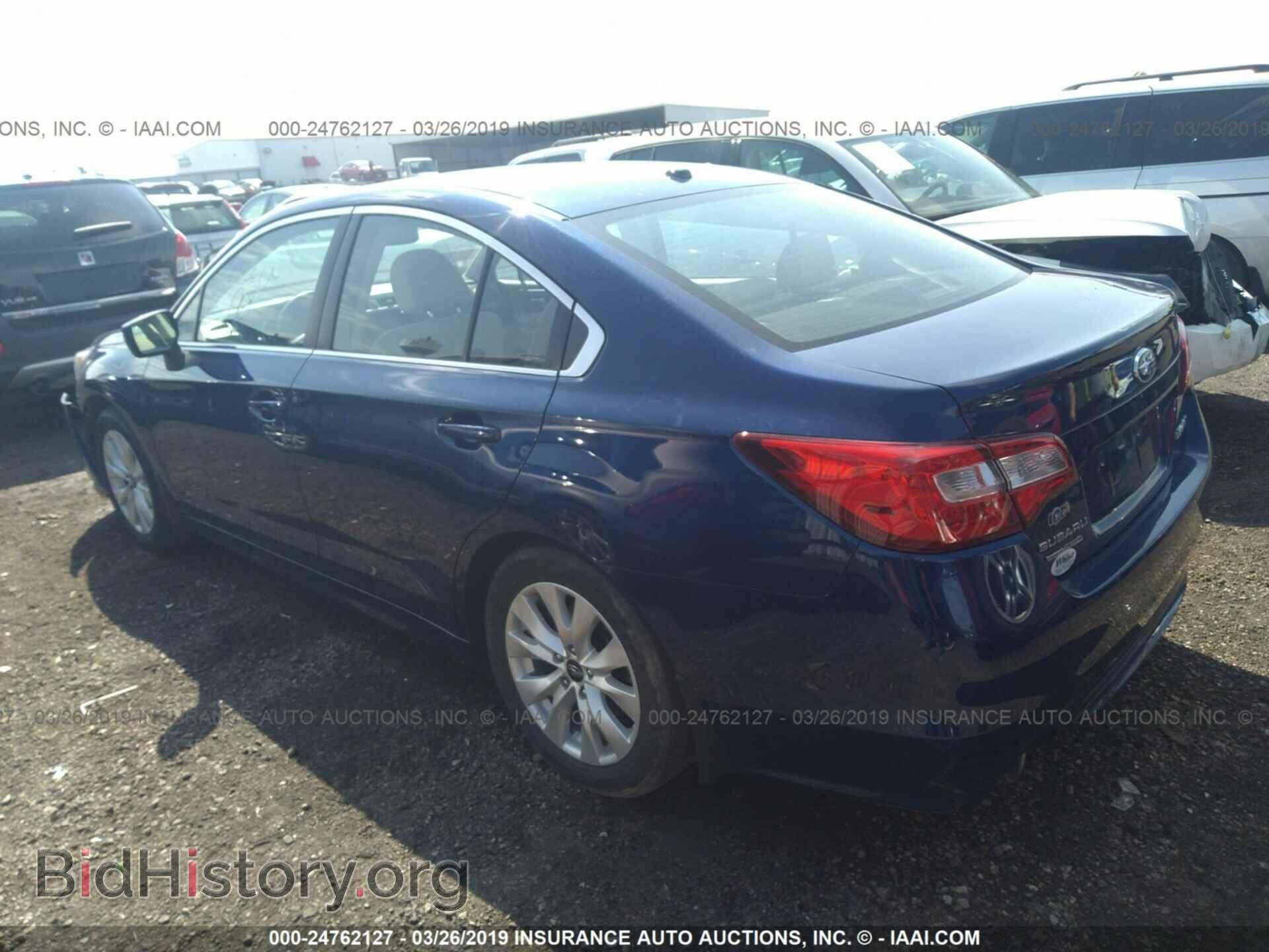 2015 SUBARU LEGACY - VIN: 4S3BNBC62F3015578 - Фото 3
