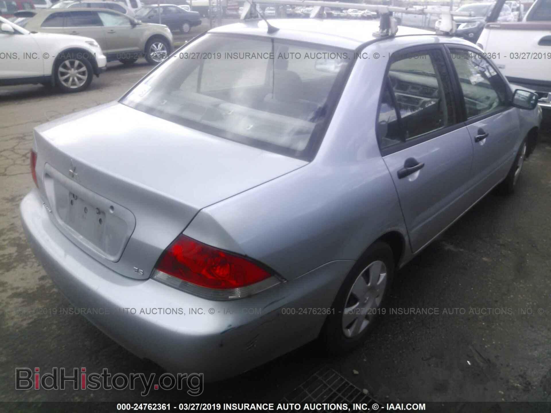2005 MITSUBISHI LANCER - VIN: JA3AJ26E05U035670 - Фото 4