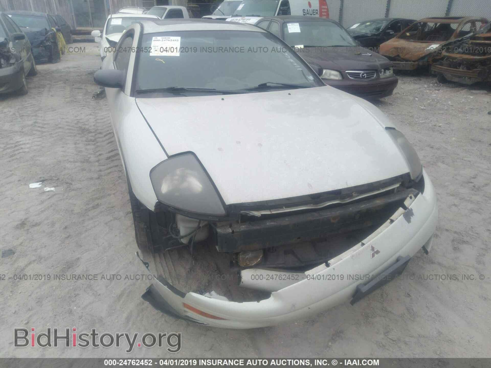 2001 MITSUBISHI ECLIPSE - VIN: 4A3AC54H21E210058 - Фото 6