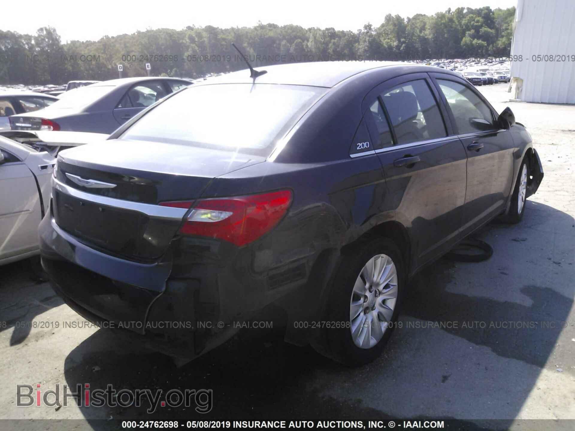 2012 CHRYSLER 200 - VIN: 1C3CCBAB7CN292628 - Фото 4