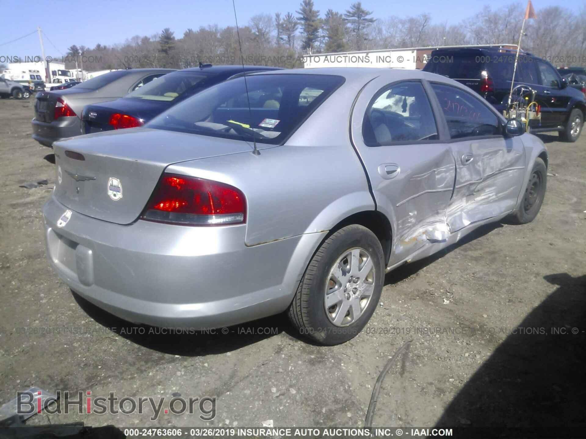2004 CHRYSLER SEBRING - VIN: 1C3EL46R34N355669 - Фото 4