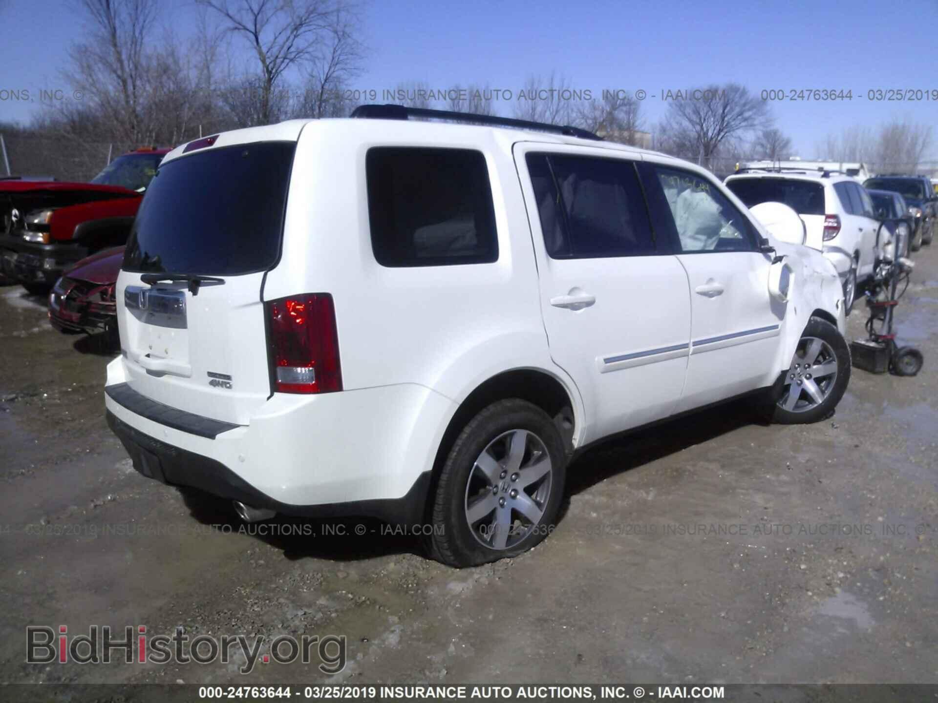 2013 HONDA PILOT - VIN: 5FNYF4H92DB003601 - Фото 4