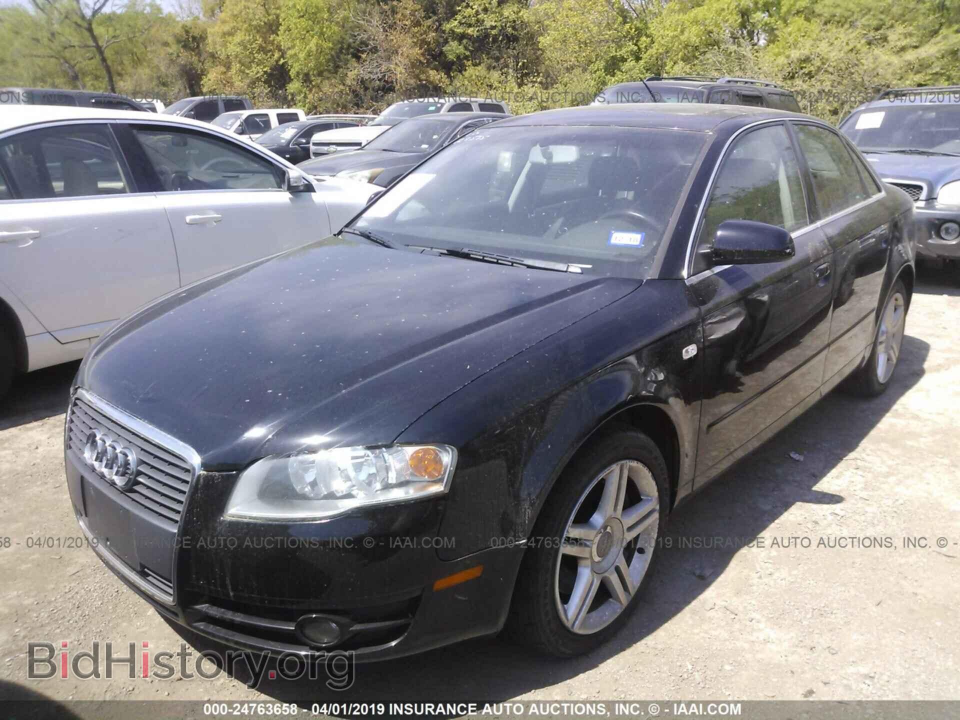 2007 AUDI A4 - VIN: WAUAF78E57A117330 - Фото 2