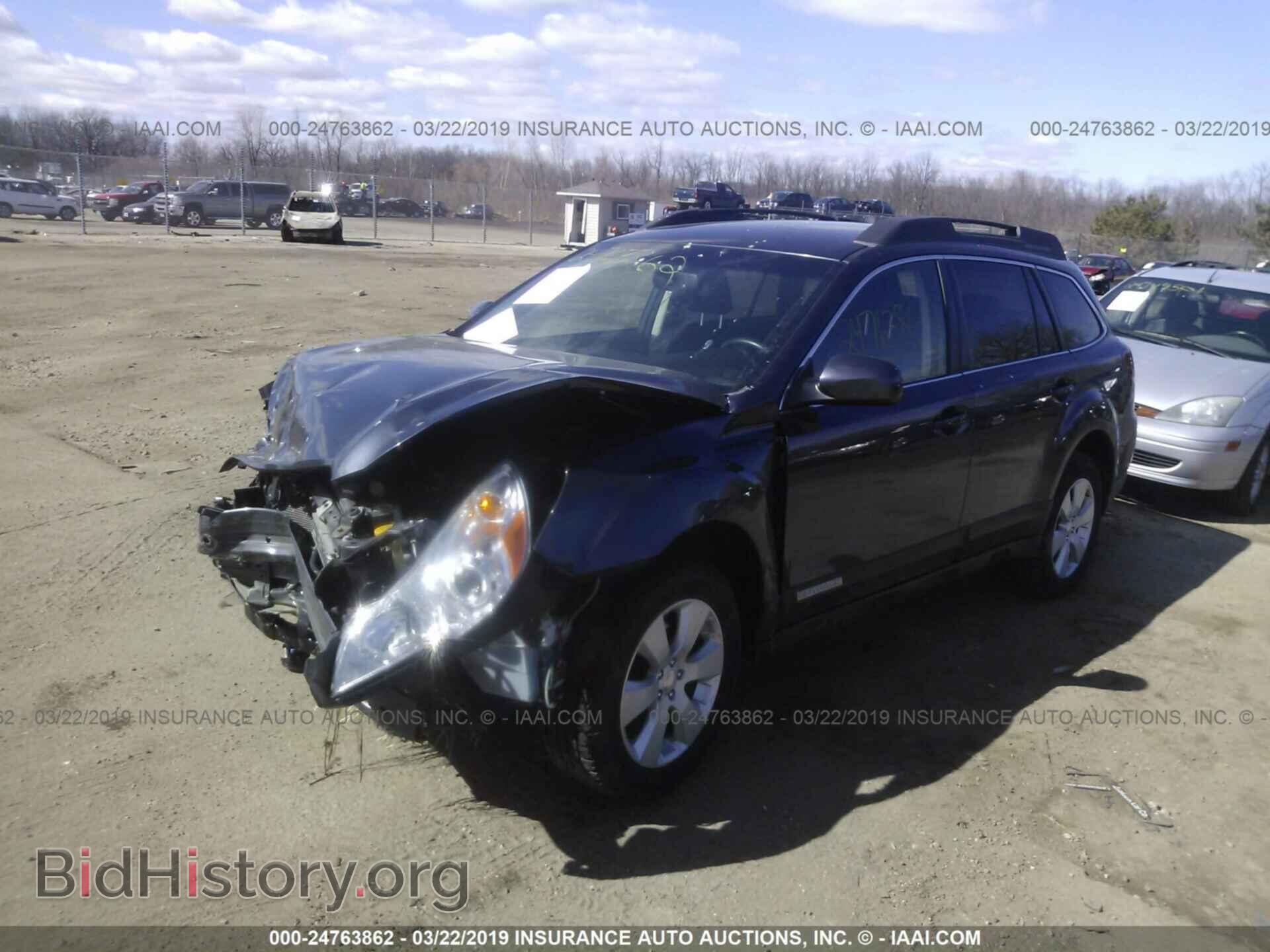 2010 SUBARU OUTBACK - VIN: 4S4BRCCCXA3350737 - Фото 2