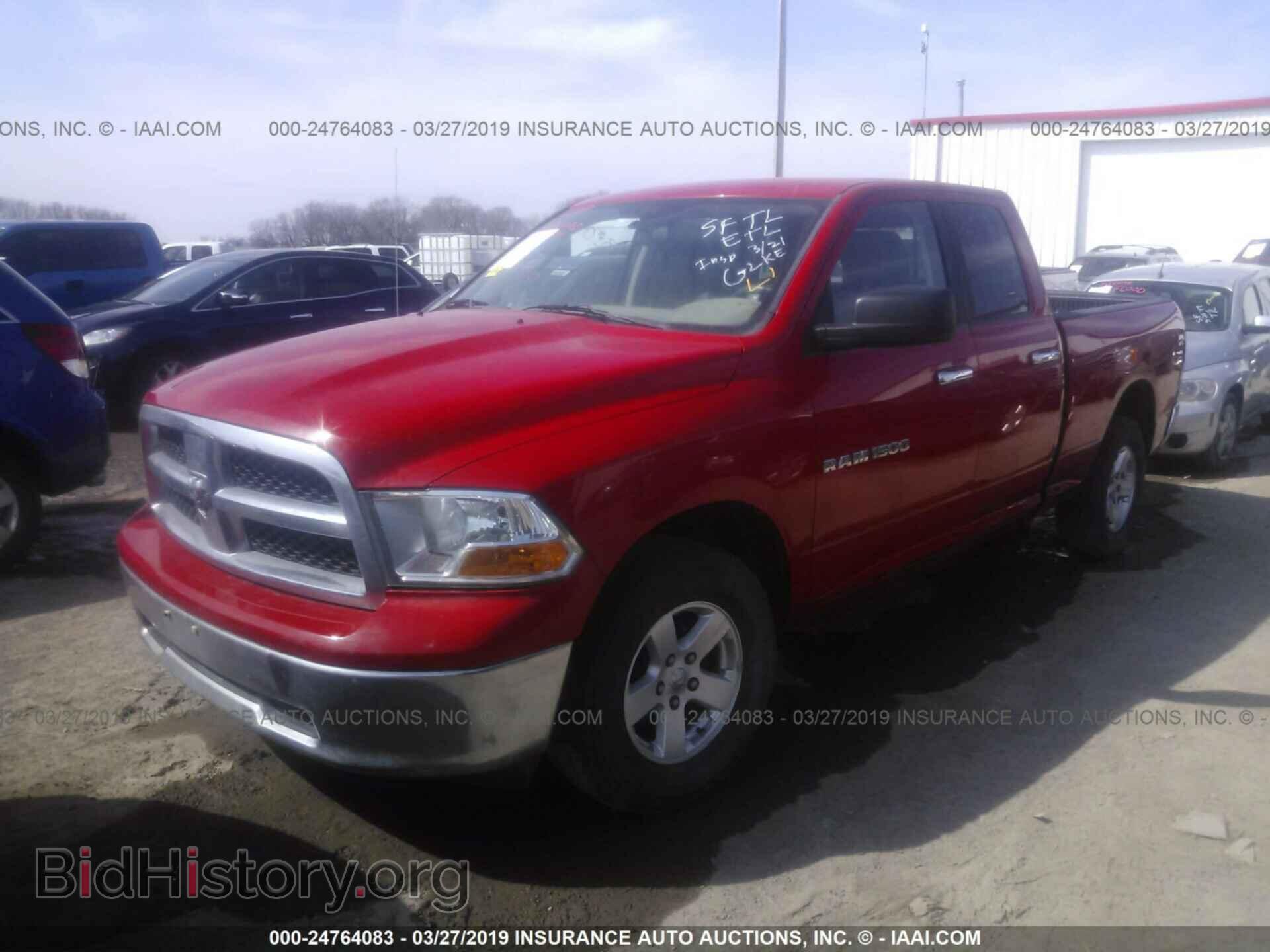 2011 DODGE RAM 1500 - VIN: 1D7RV1GP7BS698248 - Фото 2