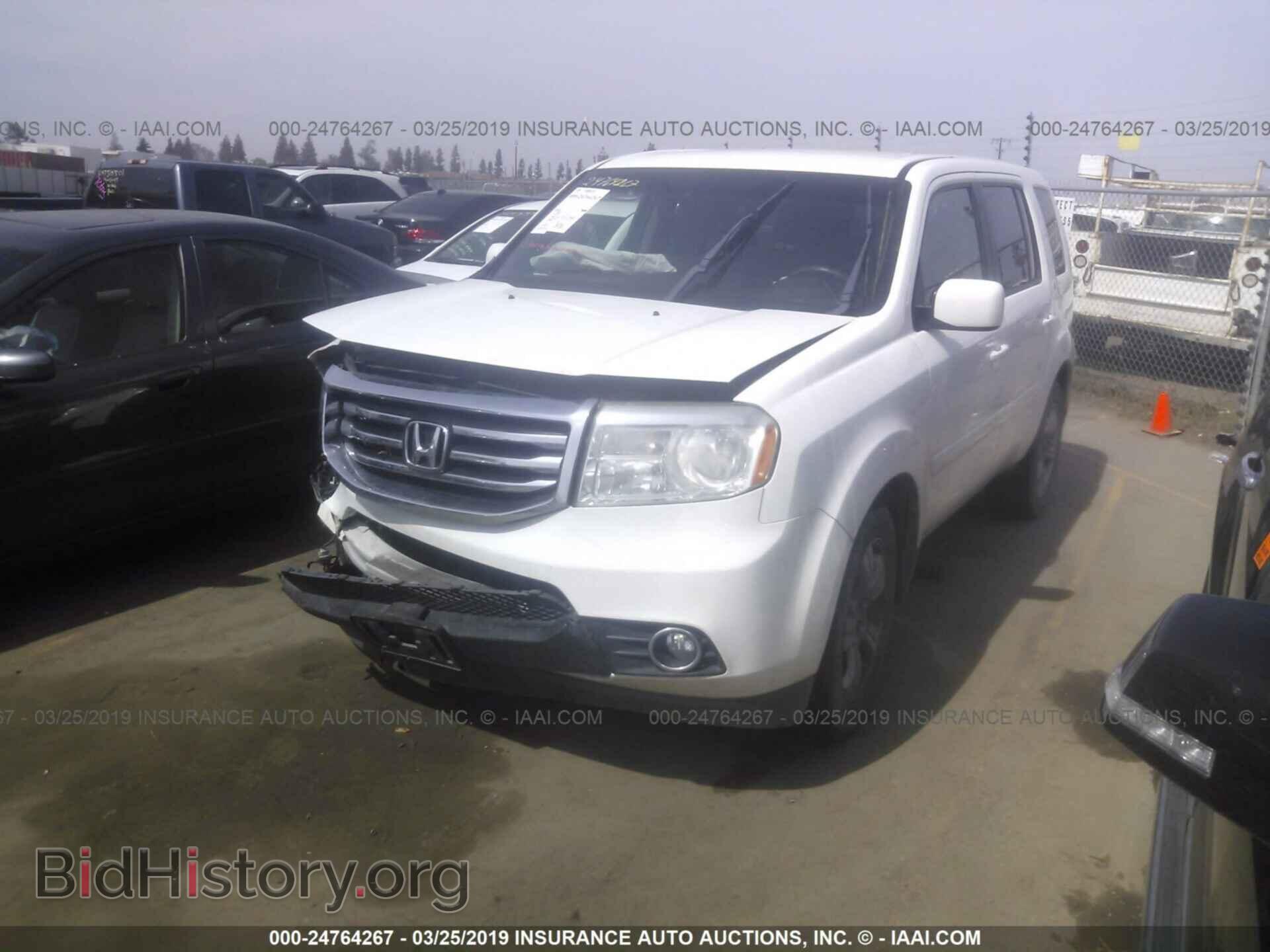 2012 HONDA PILOT - VIN: 5FNYF3H43CB038354 - Фото 2