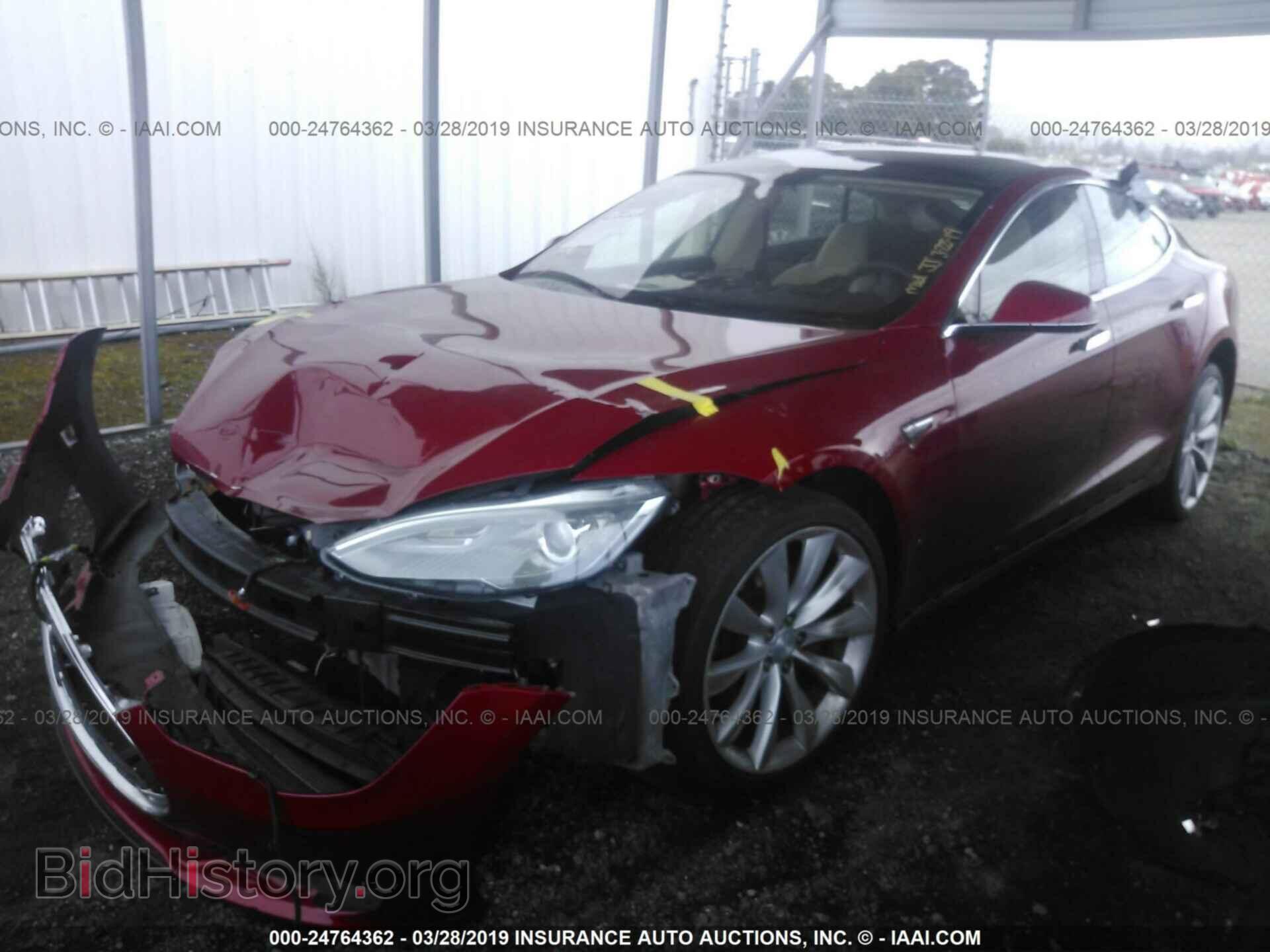 2013 TESLA MODEL S - VIN: 5YJSA1DP3DFP17891 - Photo 2