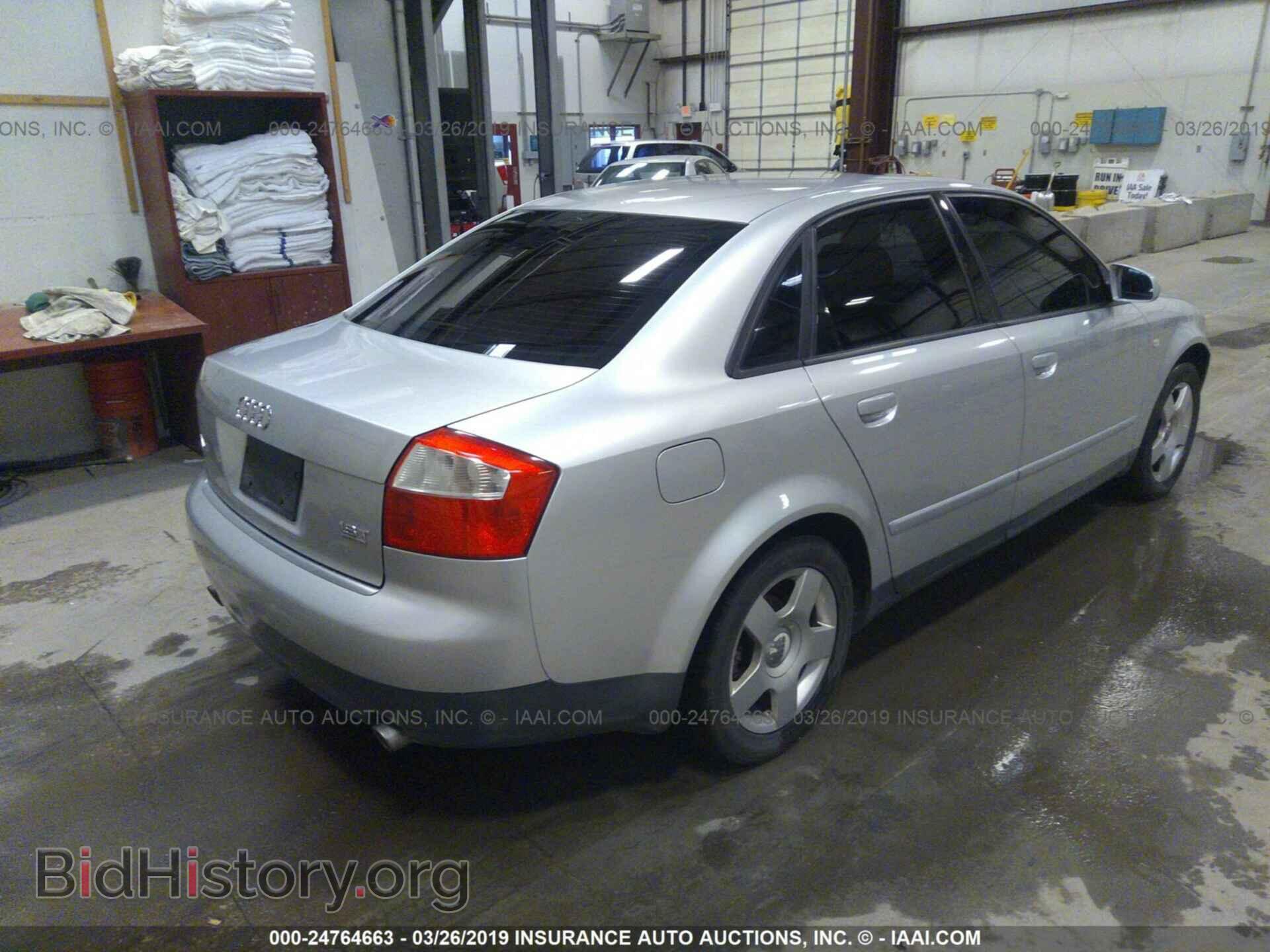 2002 AUDI A4 - VIN: WAULC68E42A310928 - Фото 4
