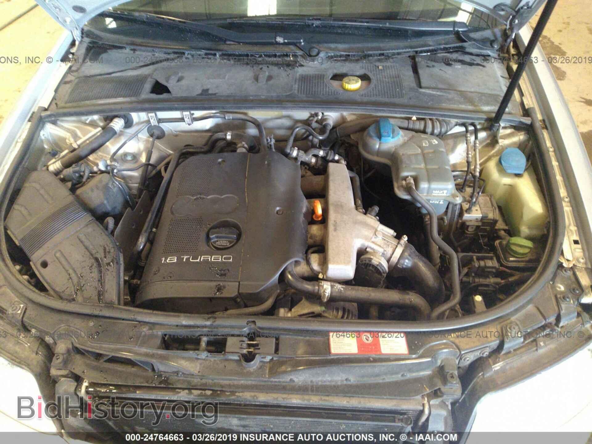 2002 AUDI A4 - VIN: WAULC68E42A310928 - Фото 10