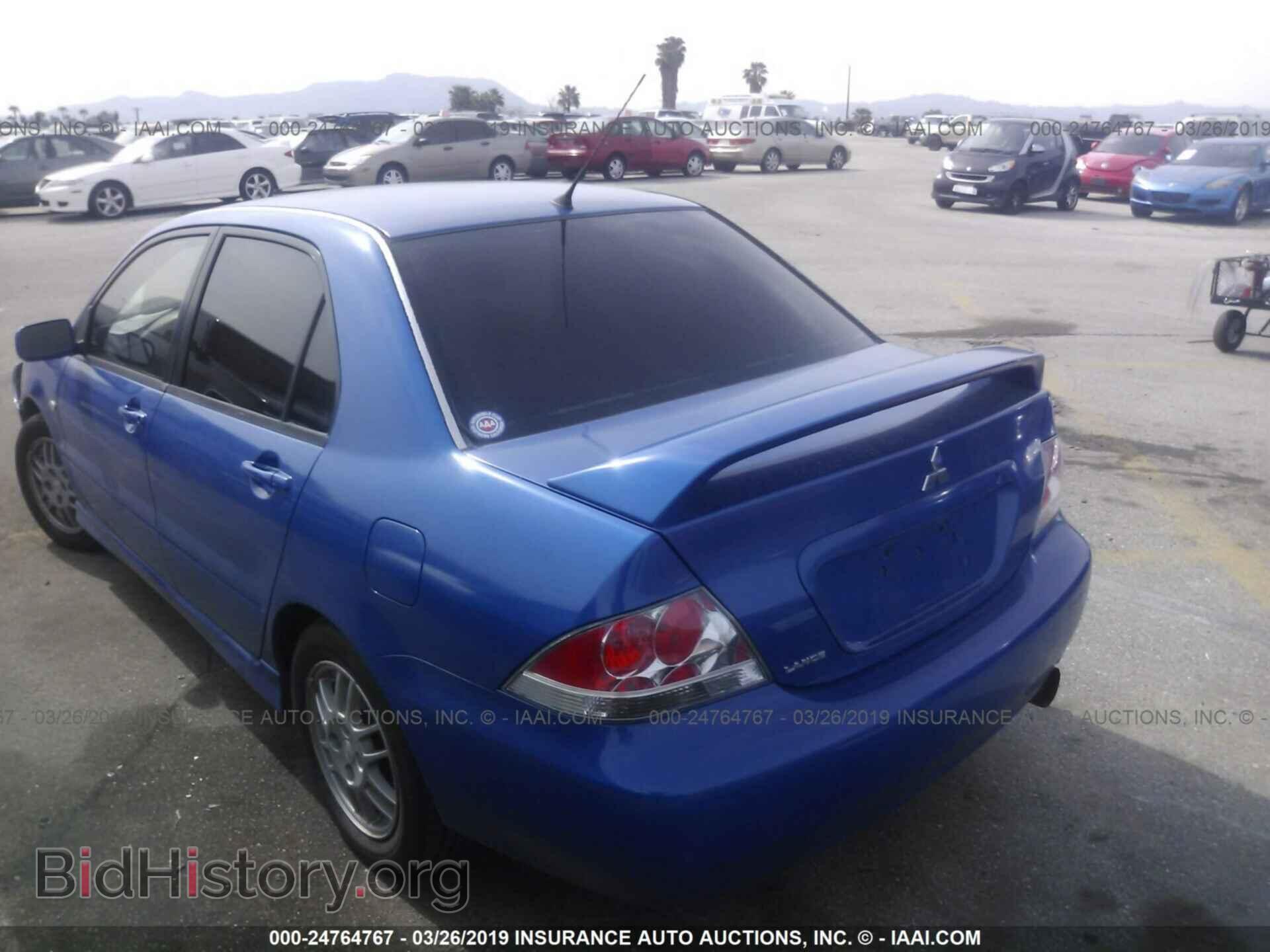 2006 MITSUBISHI LANCER - VIN: JA3AJ86E96U012411 - Фото 3