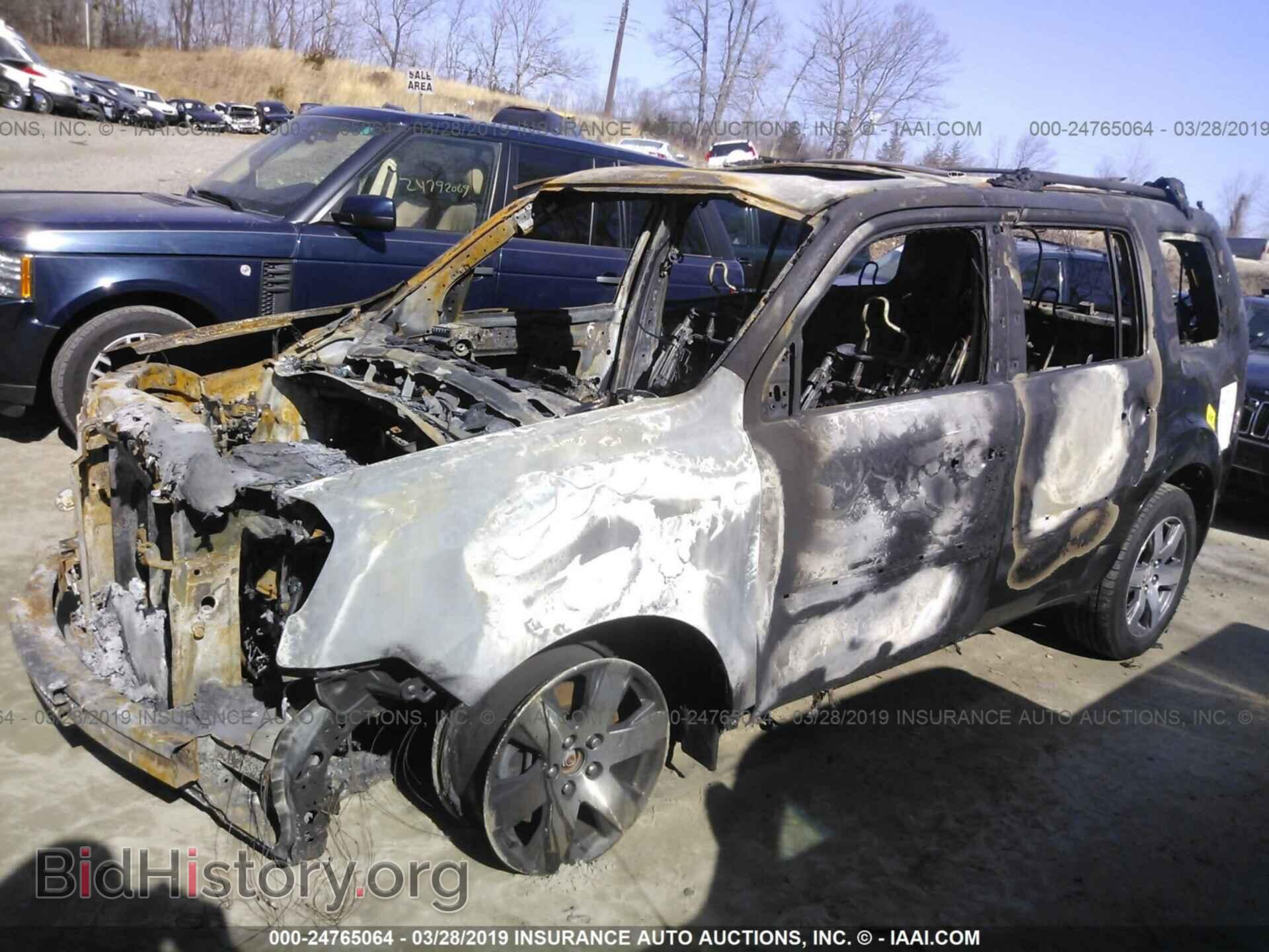 2012 HONDA PILOT - VIN: 5FNYF4H93CB029655 - Фото 2